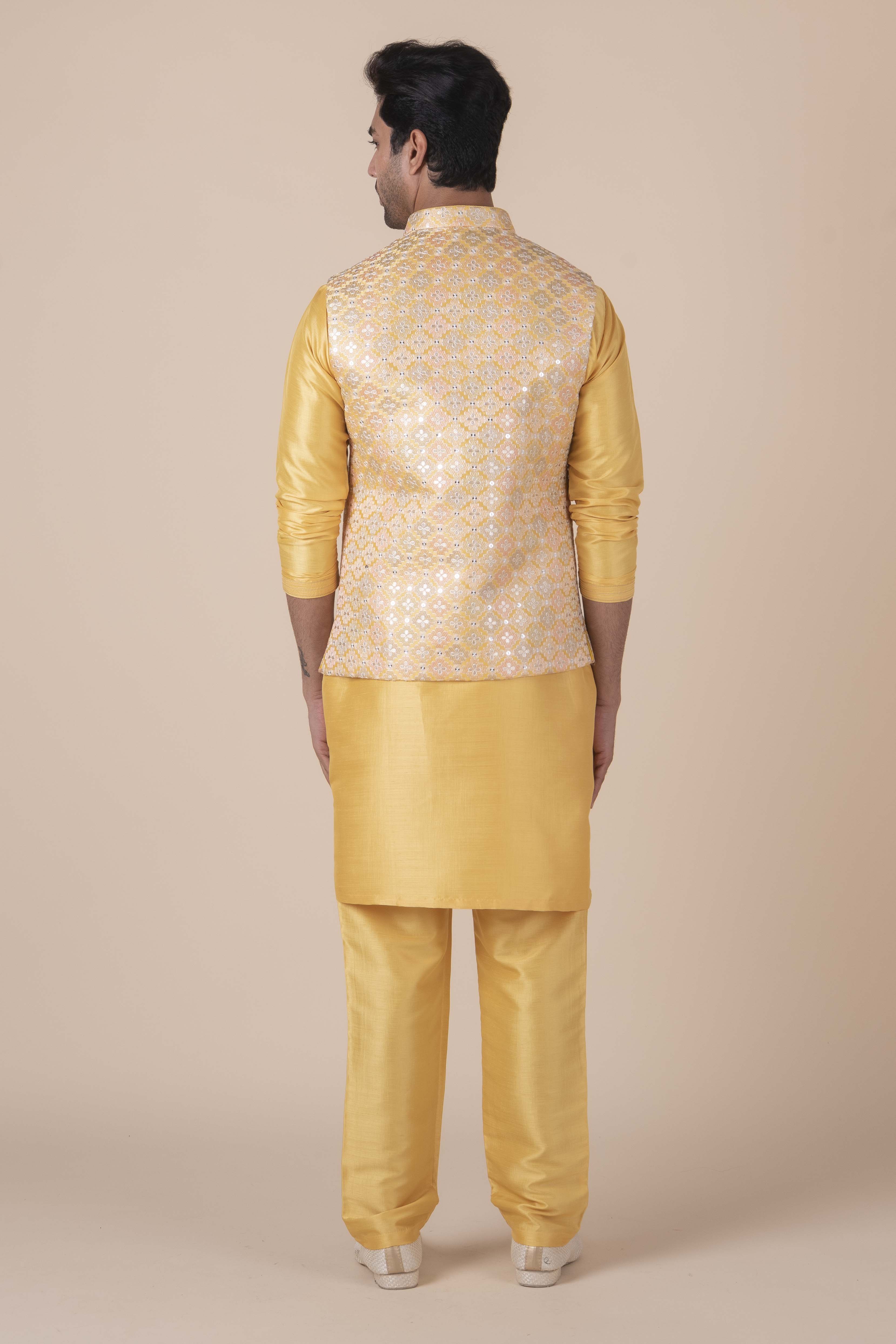 MLS KURTA JAWAHAR SET