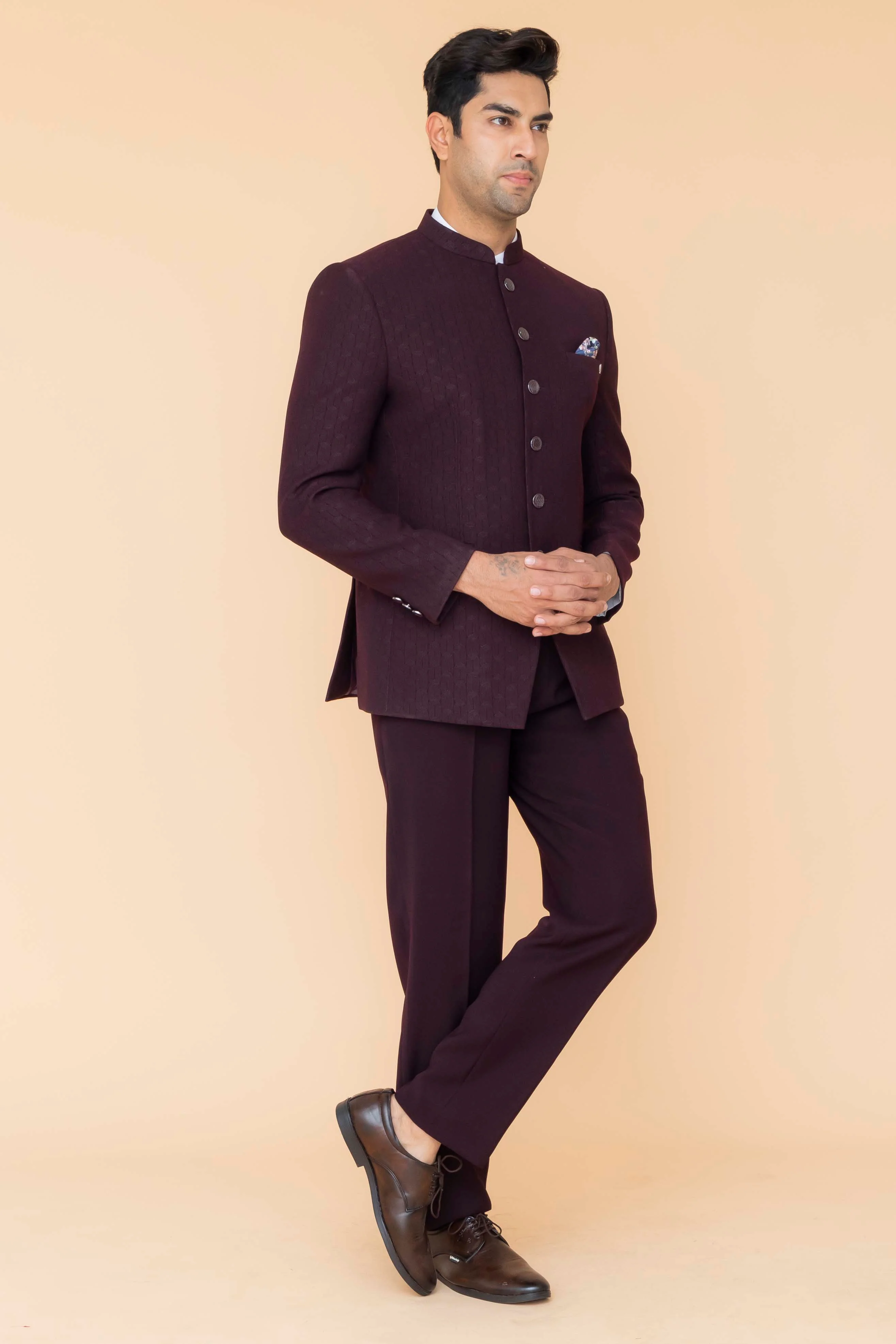 MLS PRINTED JODHPURI SUIT