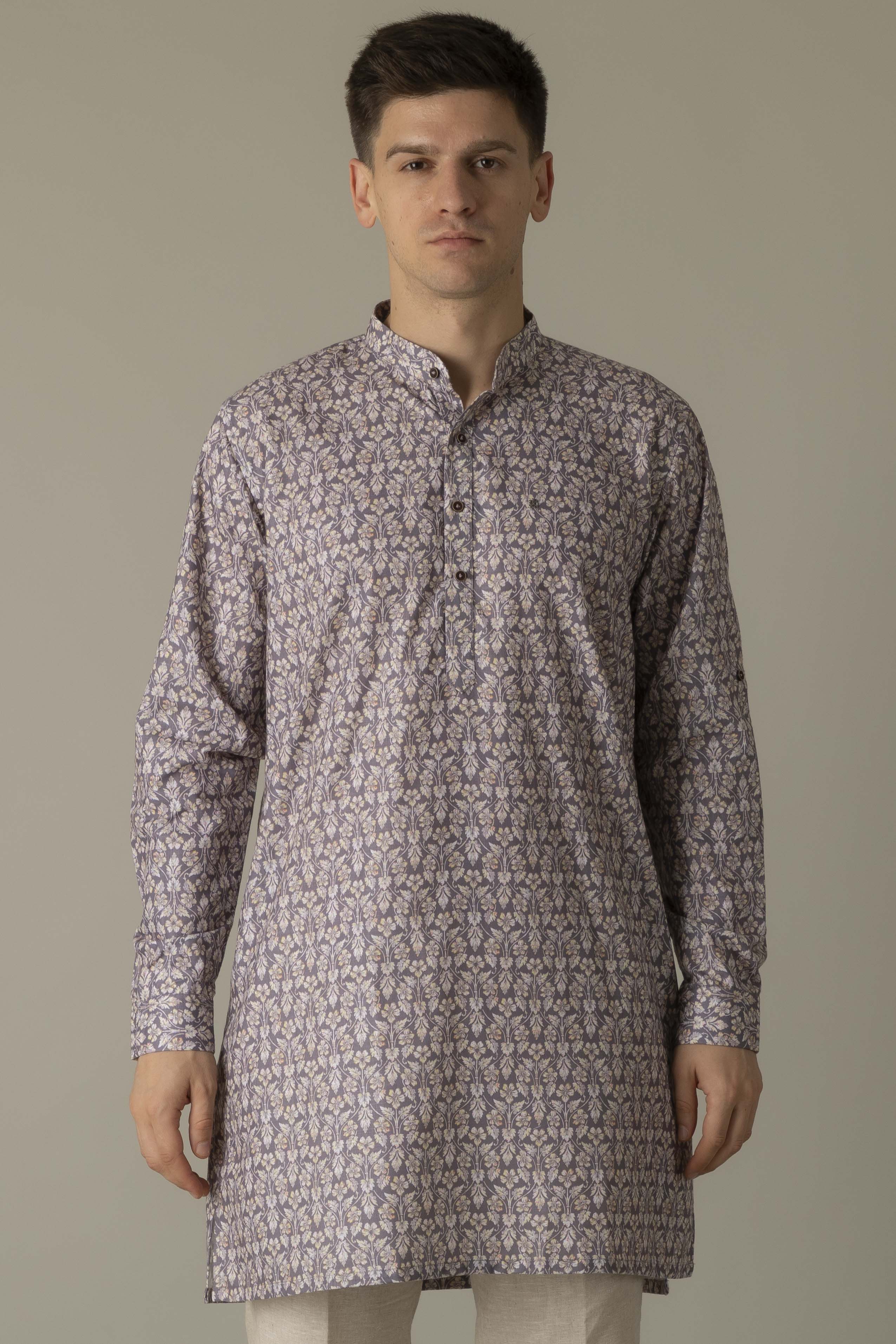 MLS COTTON KURTA (MID LENGTH)