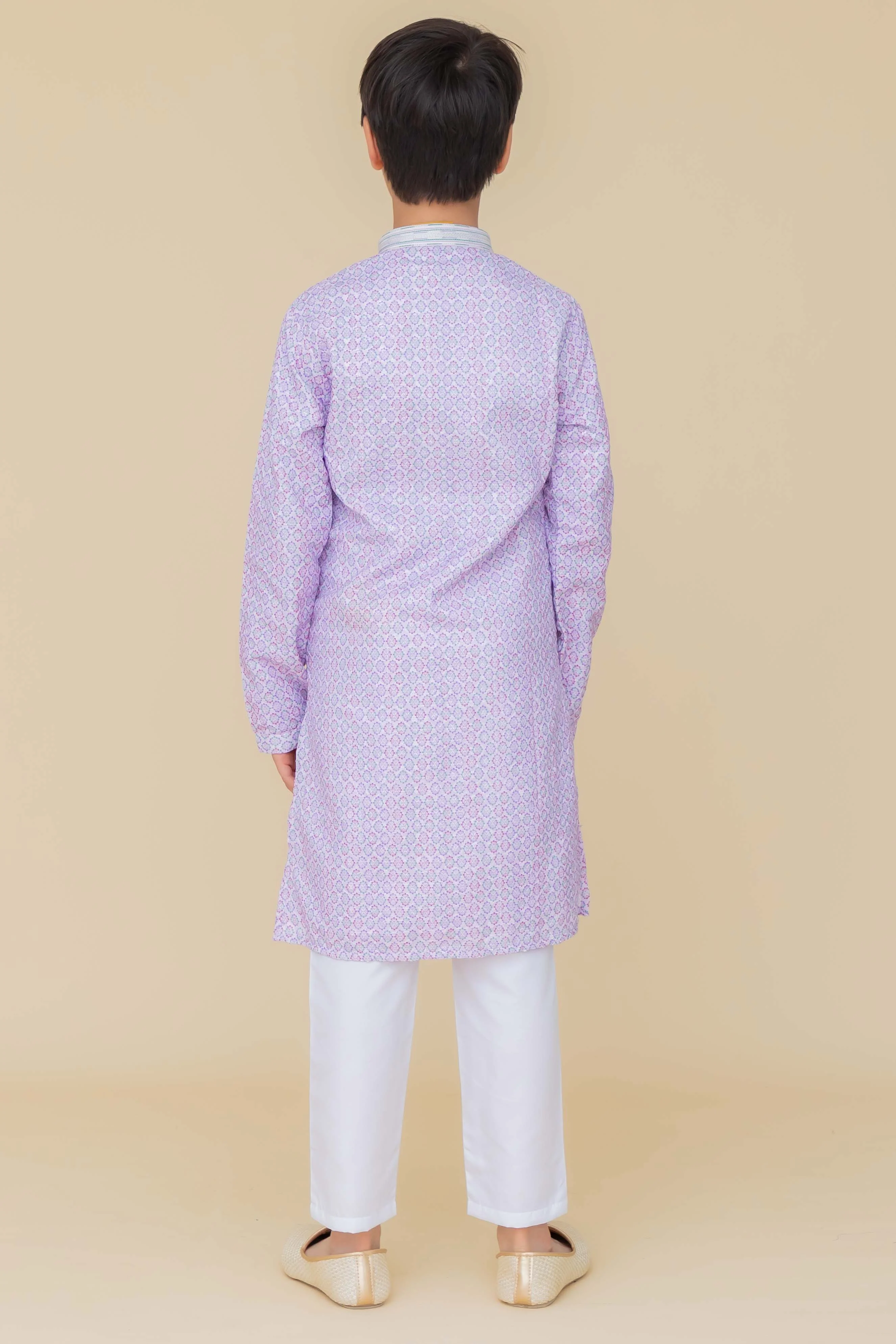 MLS PRINTED KIDS KURTA PAJAMA