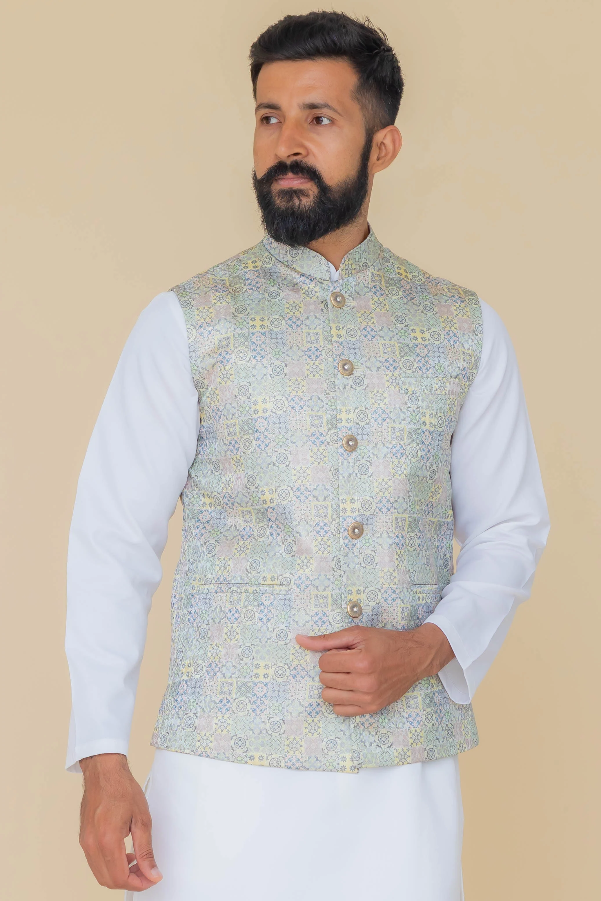 MLS PRINTED JAWAHAR JACKET