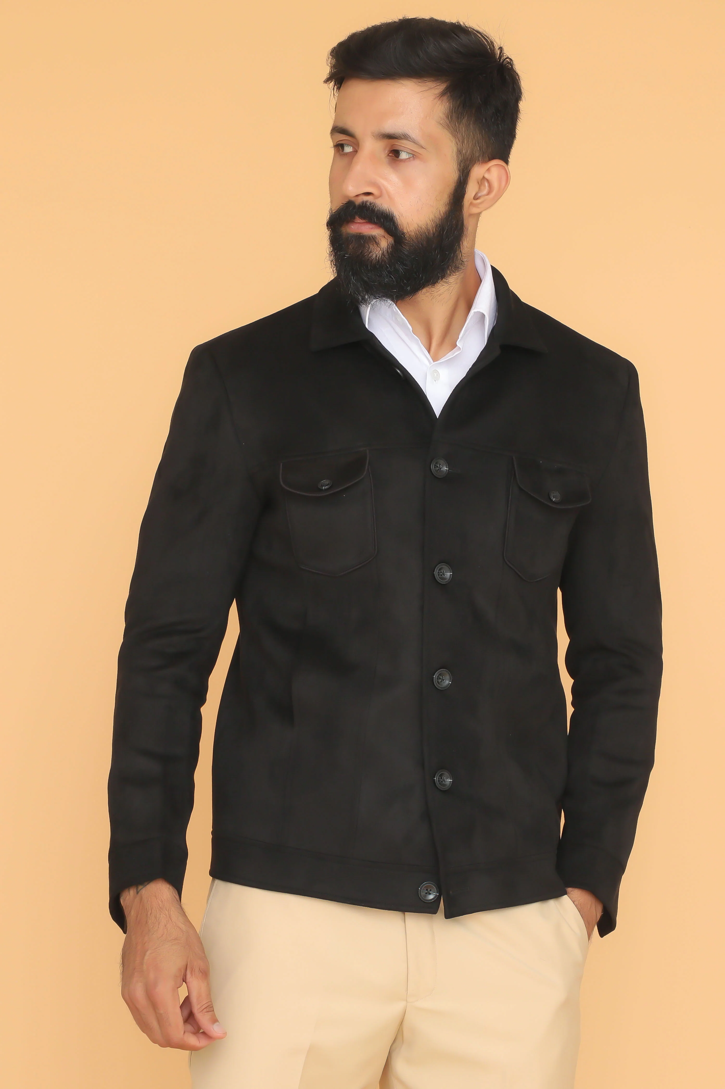 MLS SUEDE JACKET 1PC