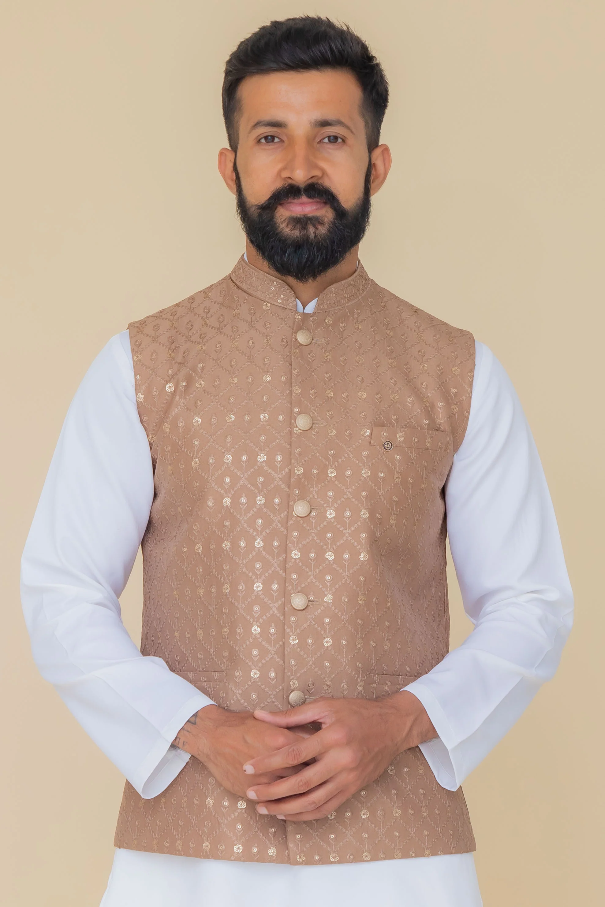 MLS EMBROIDERED JAWAHAR JACKET