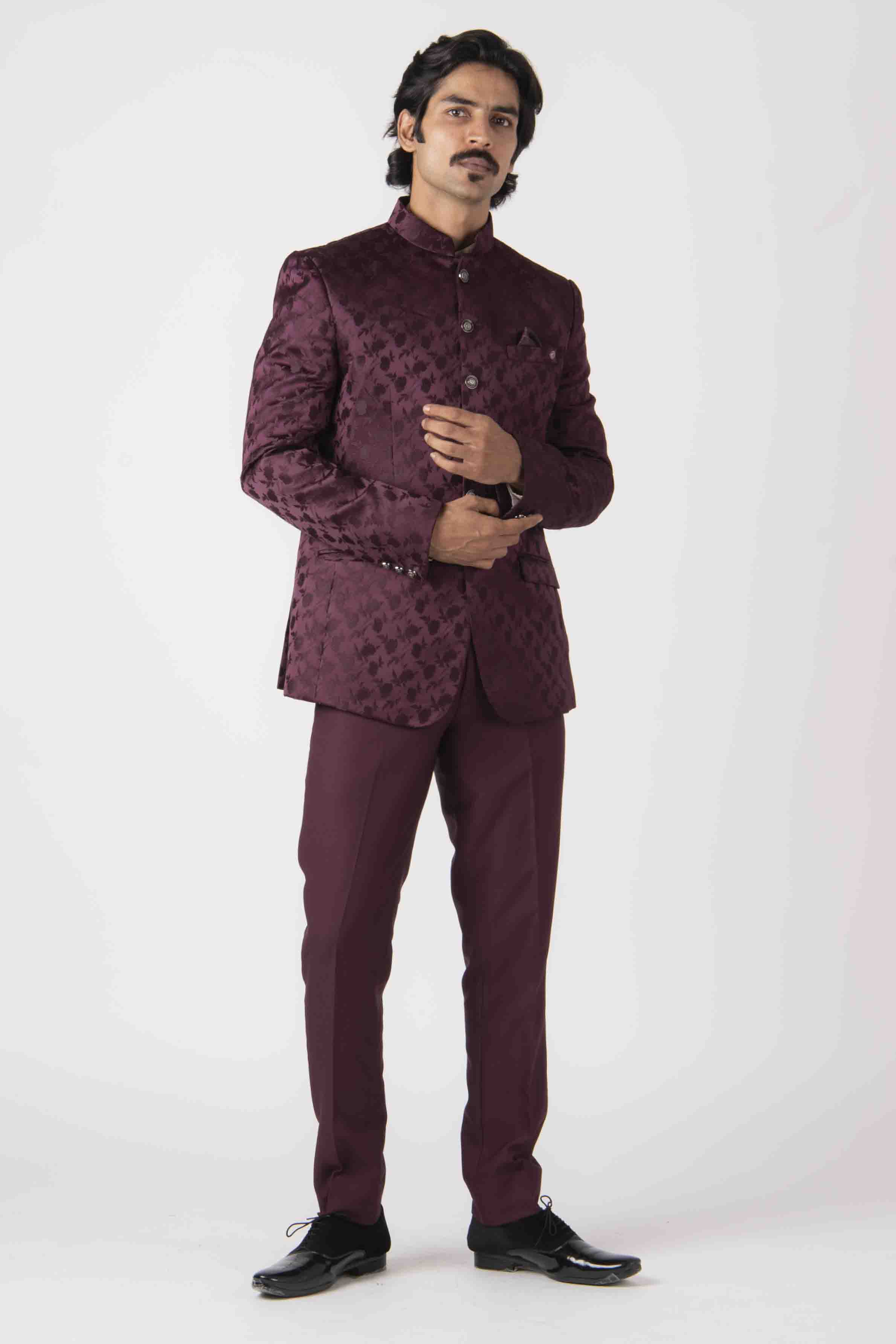 MLS PRINTED JODHPURI SUIT