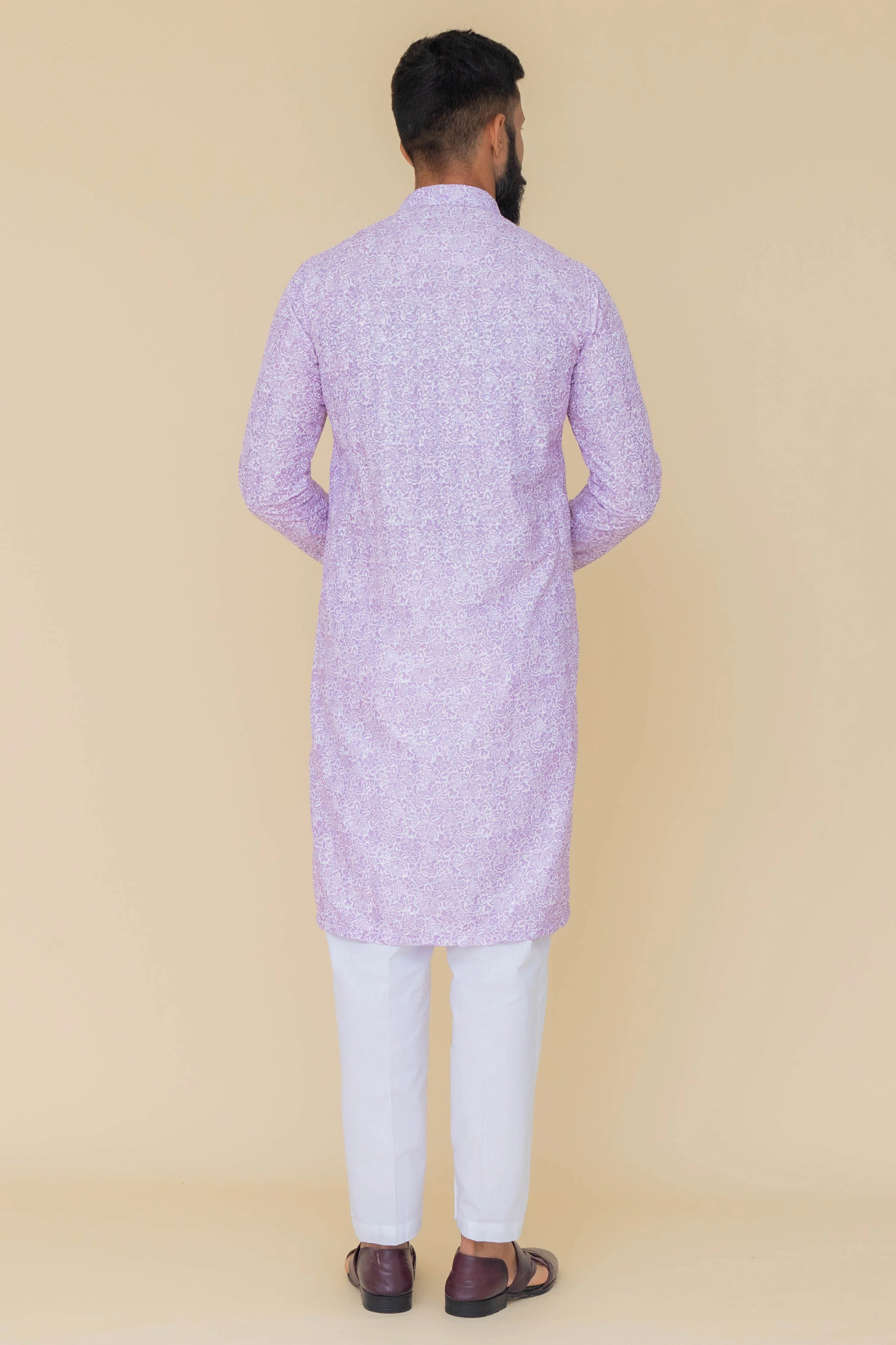 MLS PRINTED KURTA PAJAMA