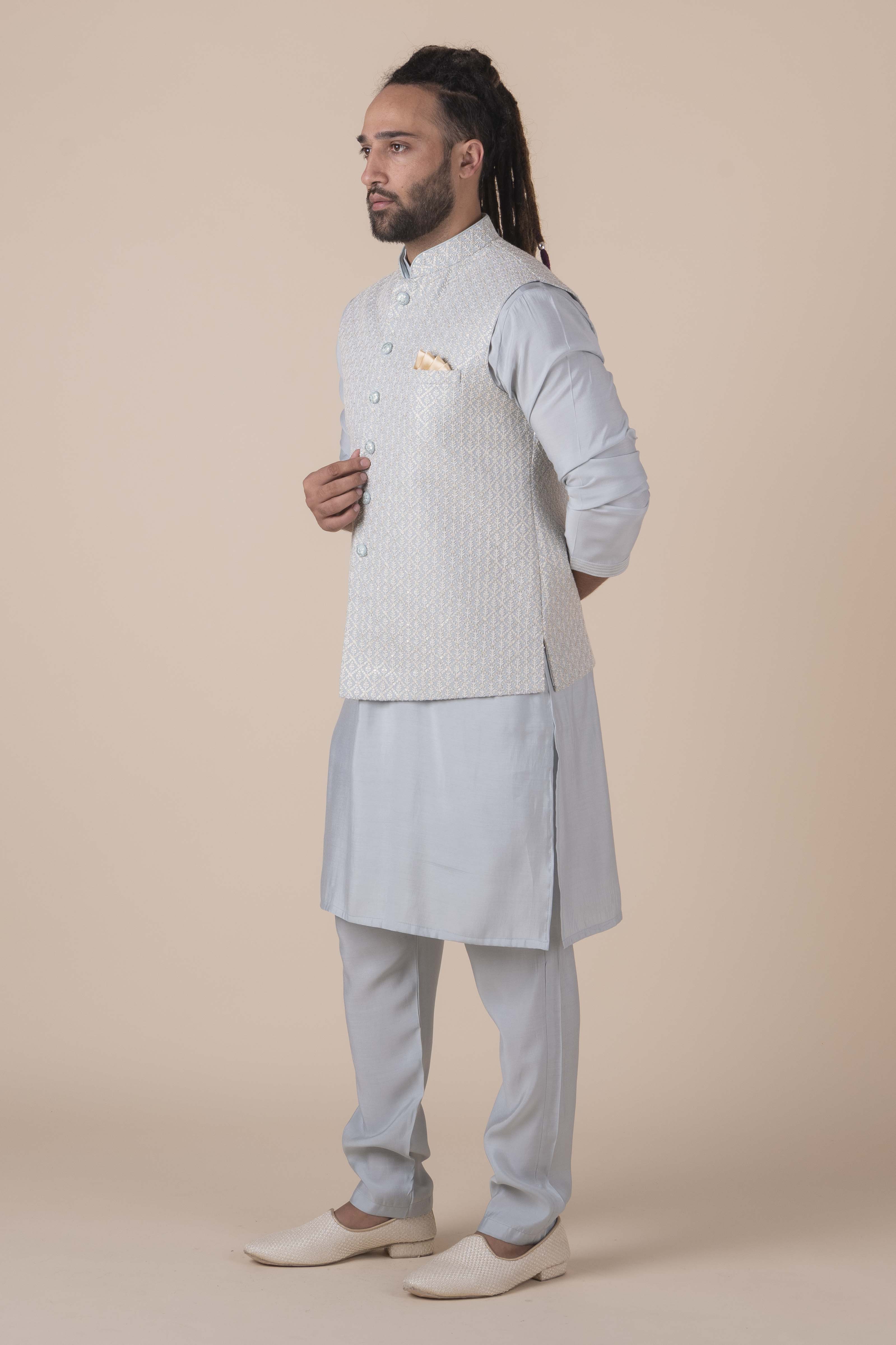 MLS KURTA JAWAHAR SET