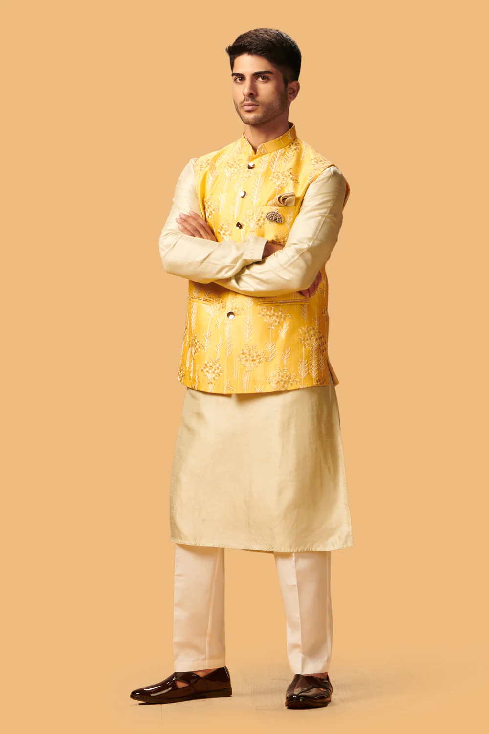 MLS EMBROIDERED JAWAHAR JACKET