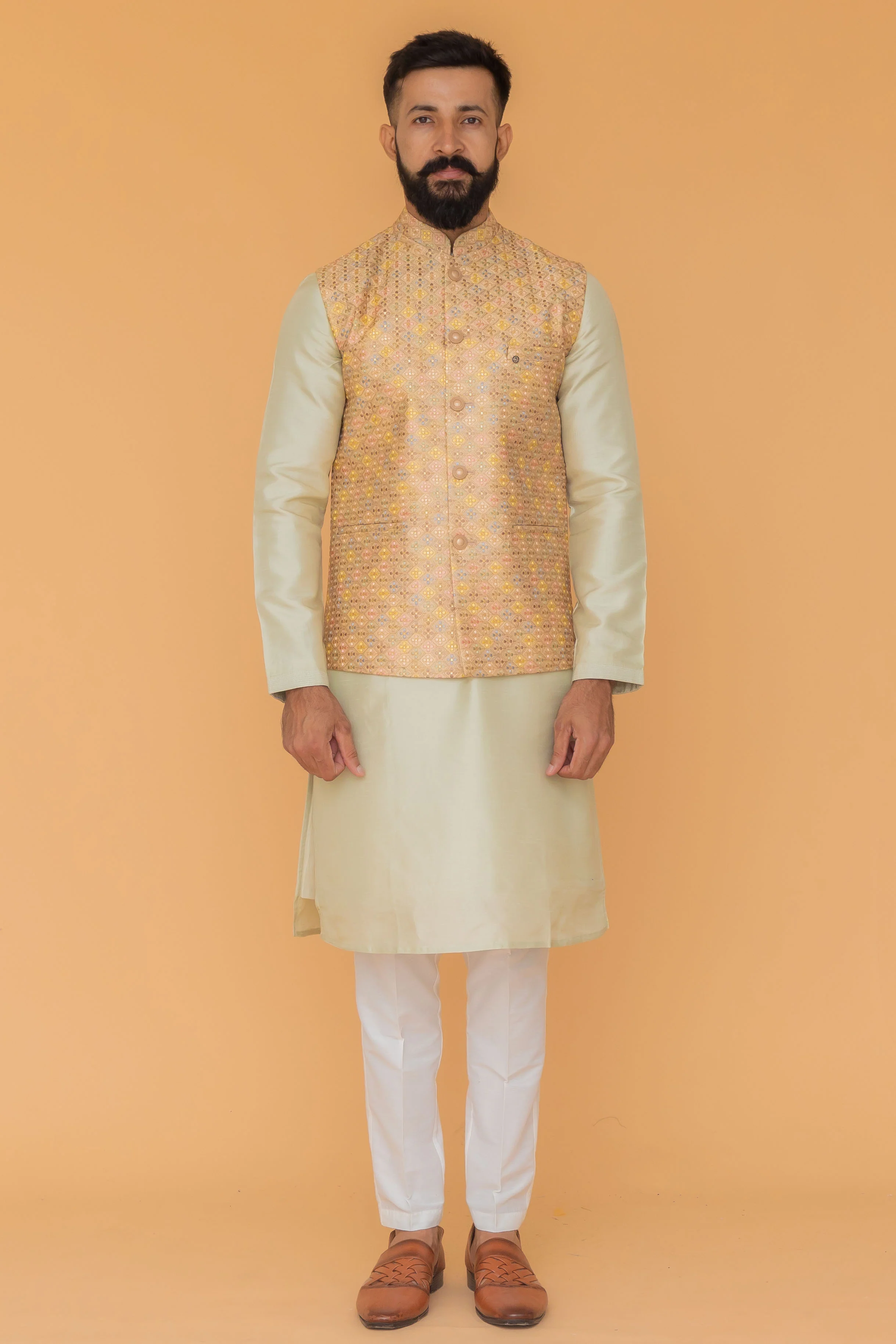 MLS EMBROIDERED JAWAHAR JACKET