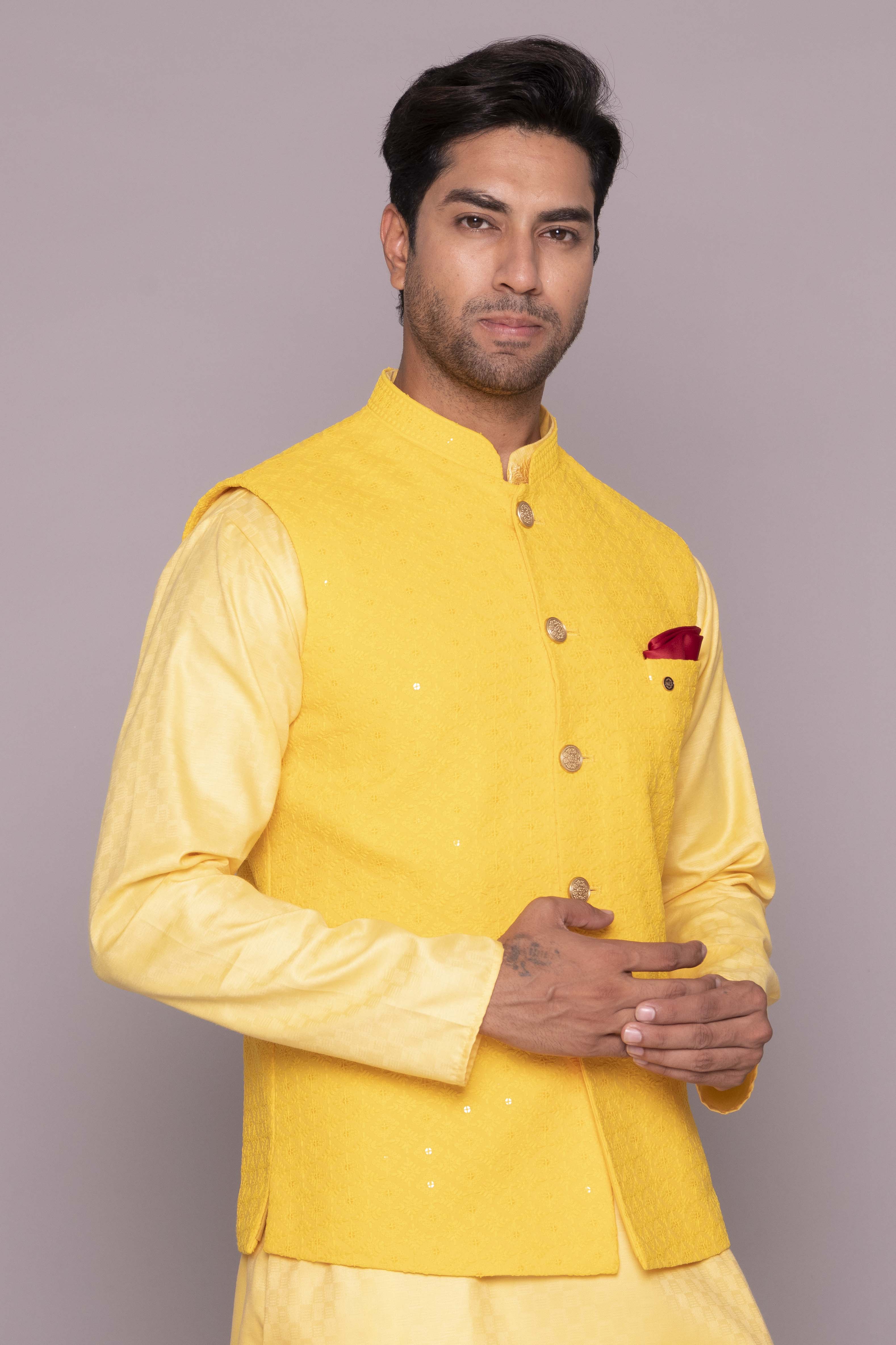 MLS EMBROIDERED JAWAHAR JACKET