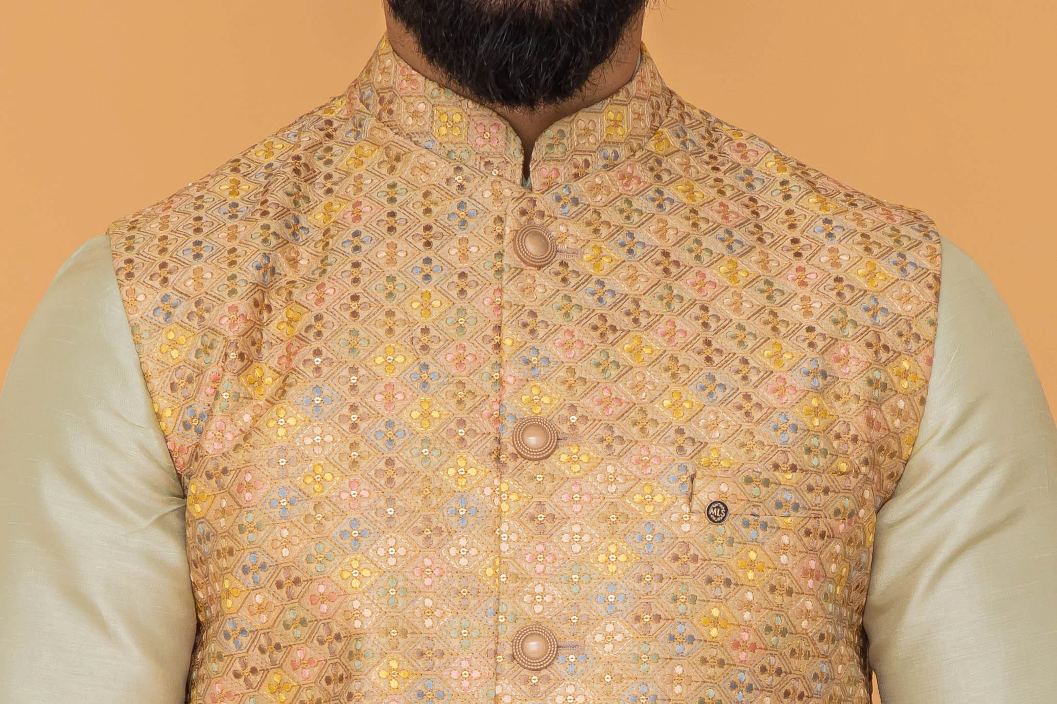 MLS EMBROIDERED JAWAHAR JACKET