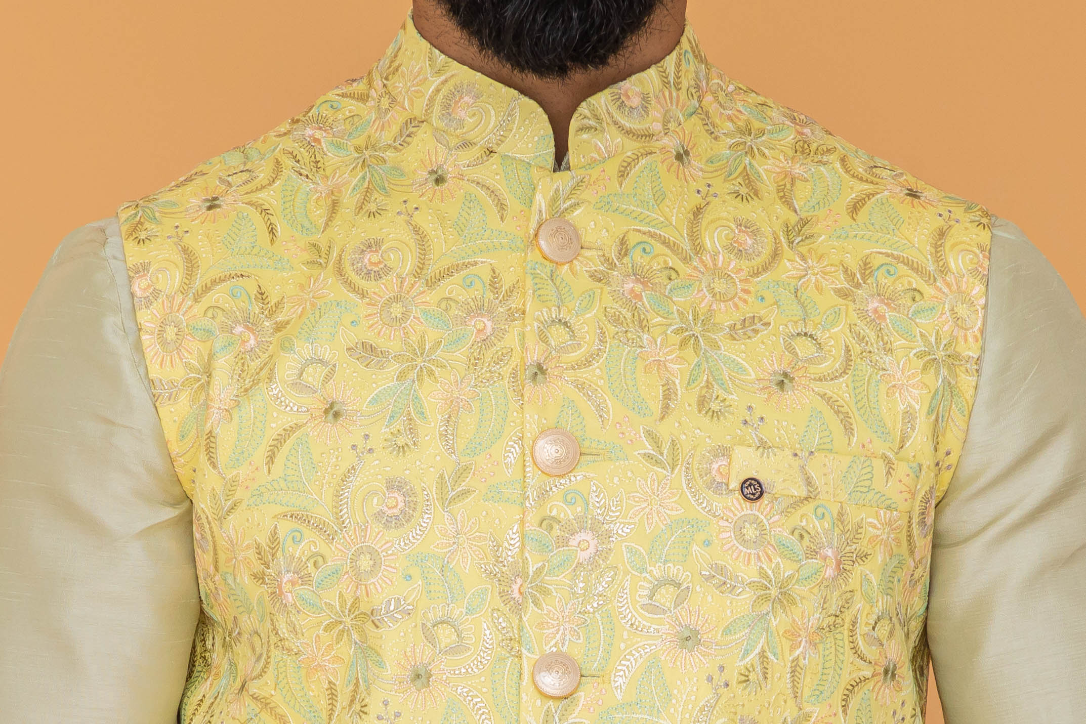 MLS EMBROIDERED JAWAHAR JACKET