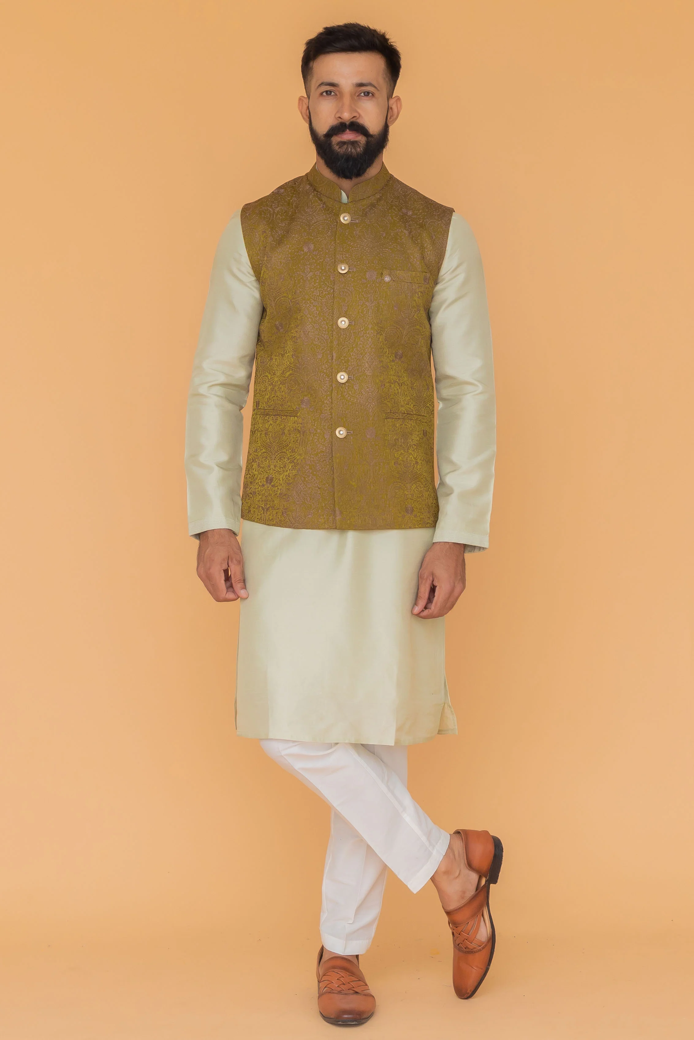 MLS EMBROIDERED JAWAHAR JACKET
