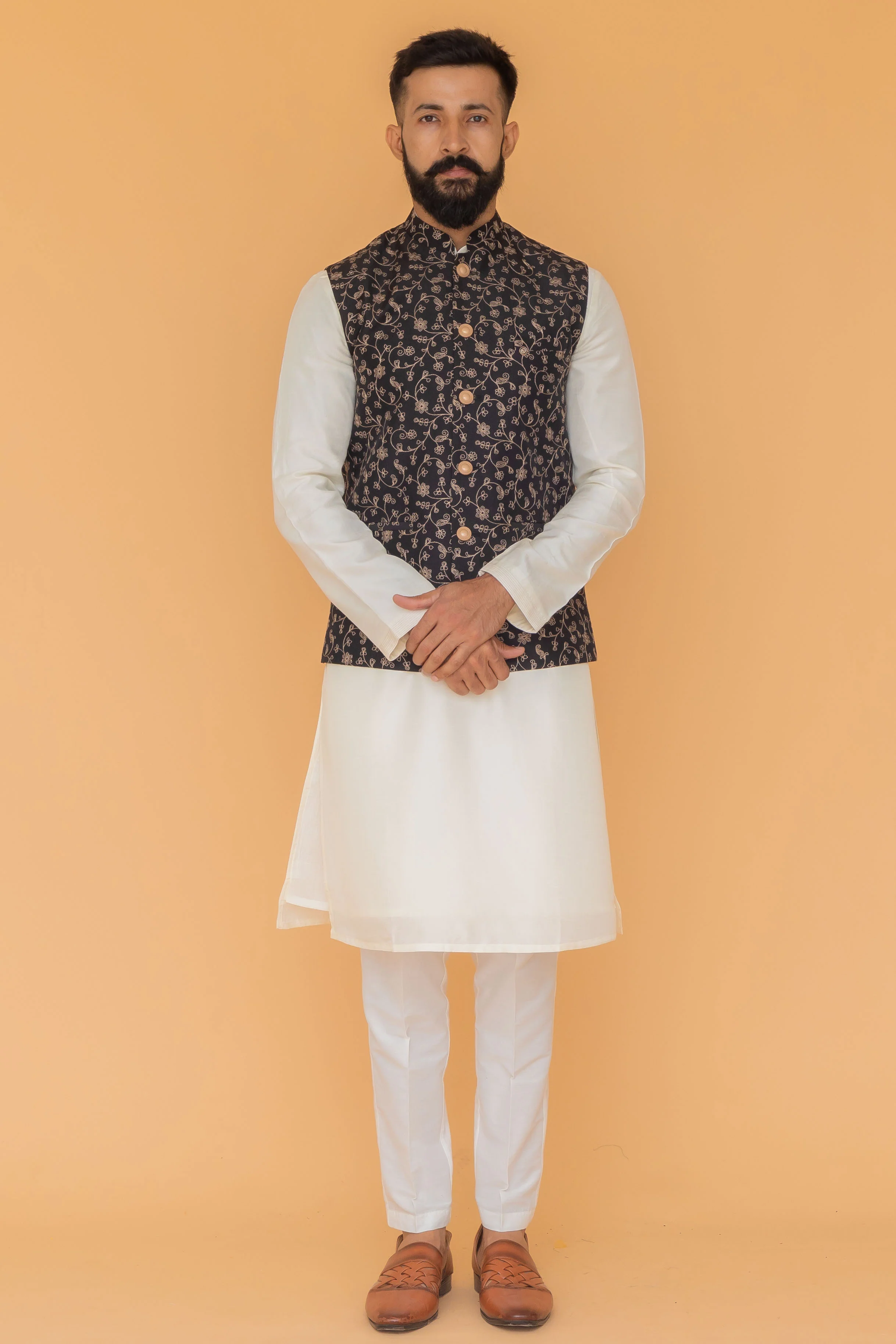 MLS EMBROIDERED JAWAHAR JACKET