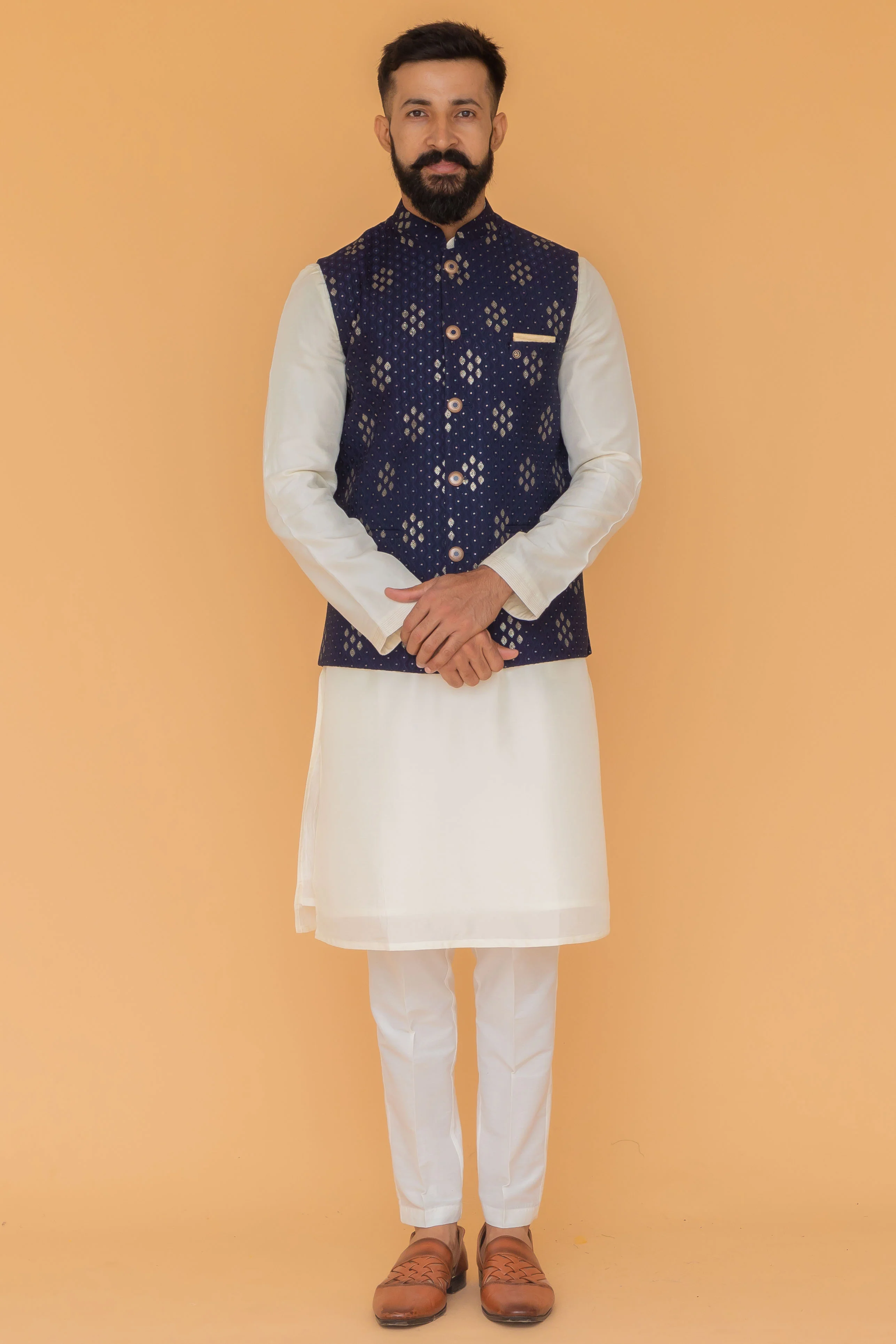 MLS EMBROIDERED JAWAHAR JACKET