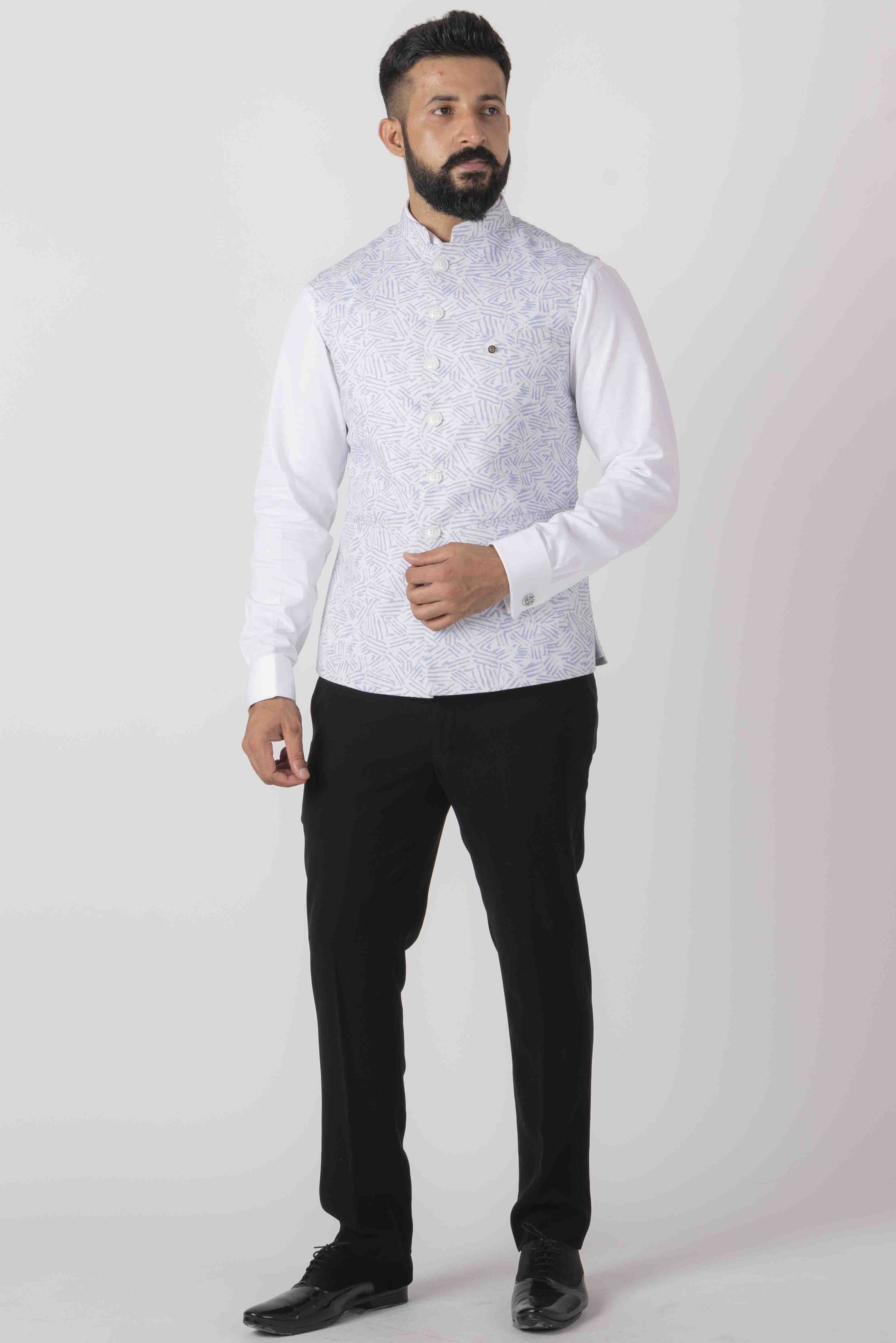 MLS PRINTED JAWAHAR JACKET