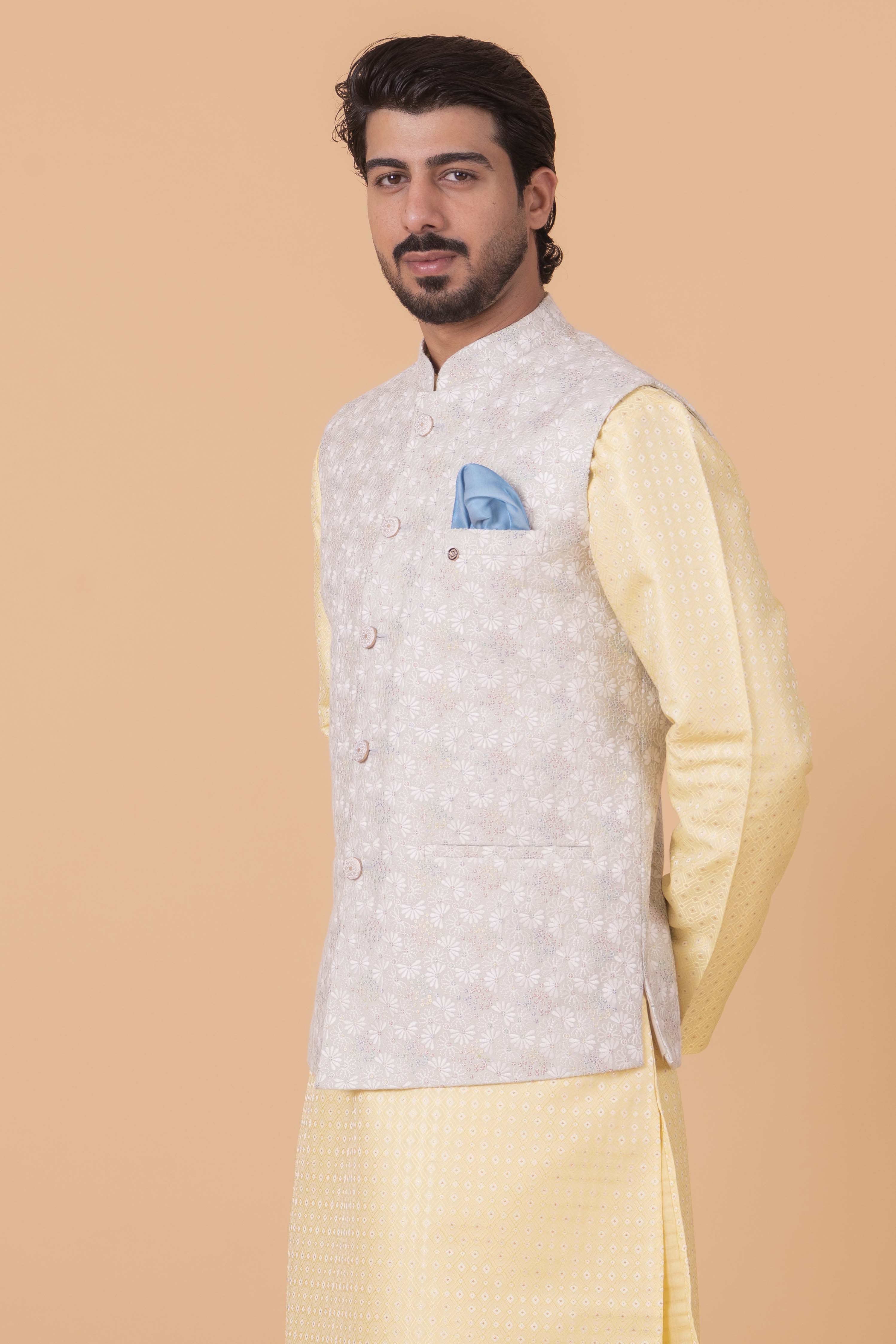 MLS EMBROIDERED JAWAHAR JACKET