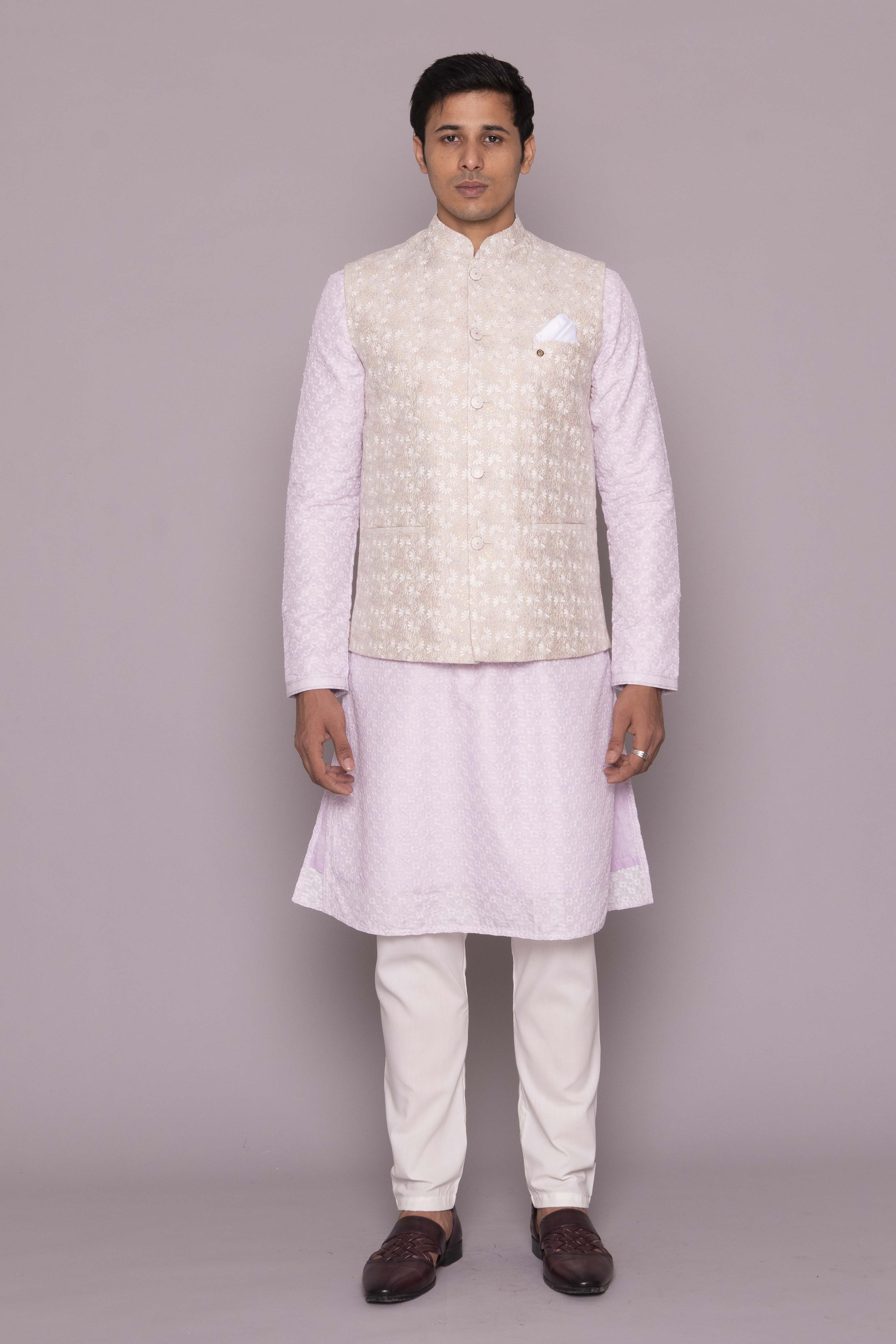 MLS EMBROIDERED JAWAHAR JACKET