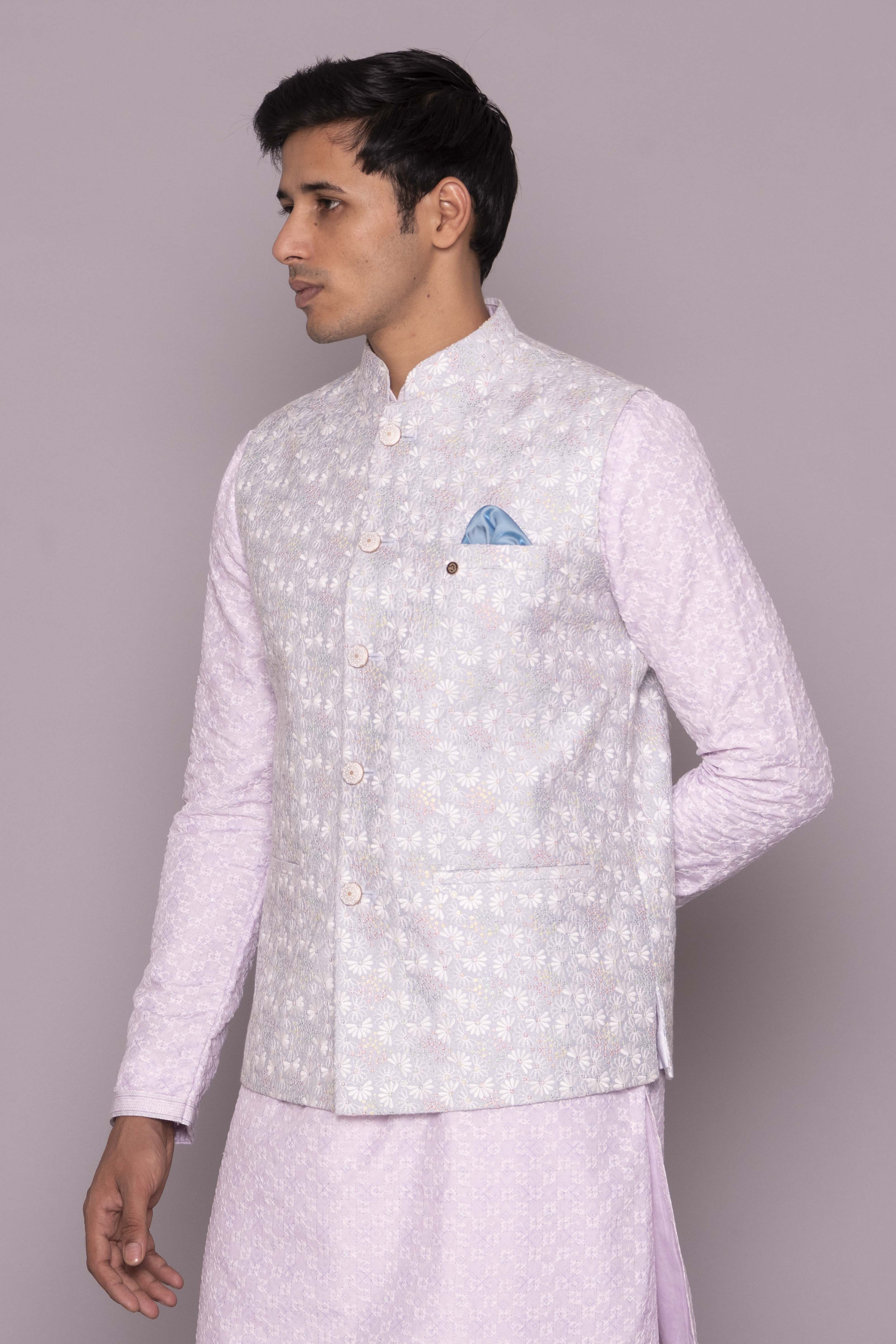 MLS EMBROIDERED JAWAHAR JACKET