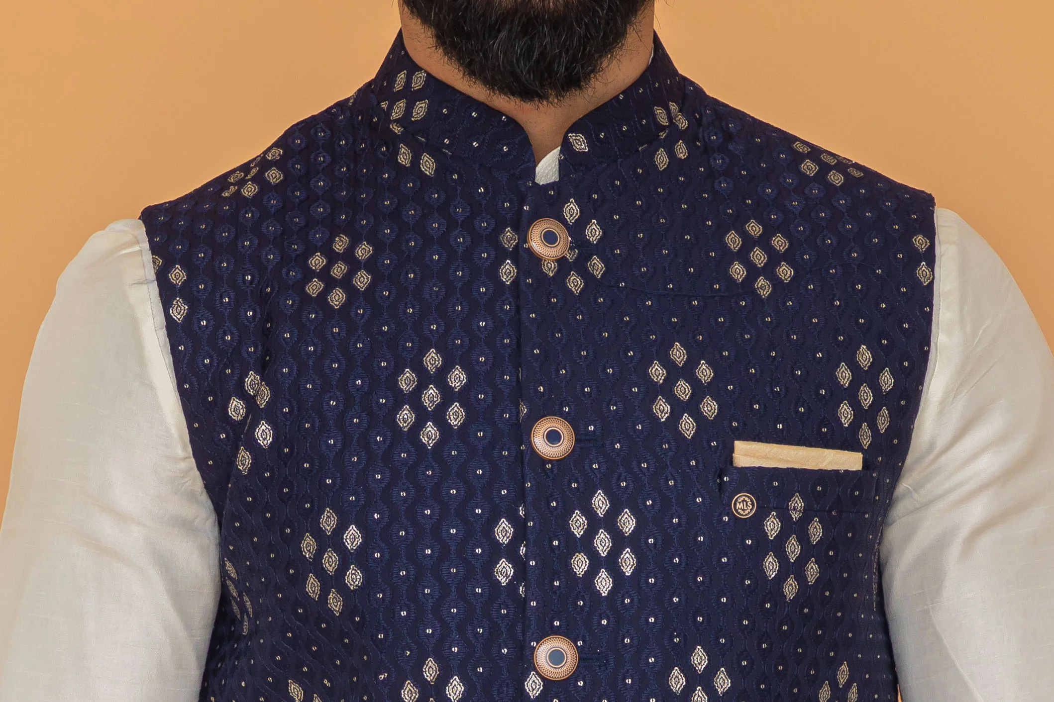 MLS EMBROIDERED JAWAHAR JACKET