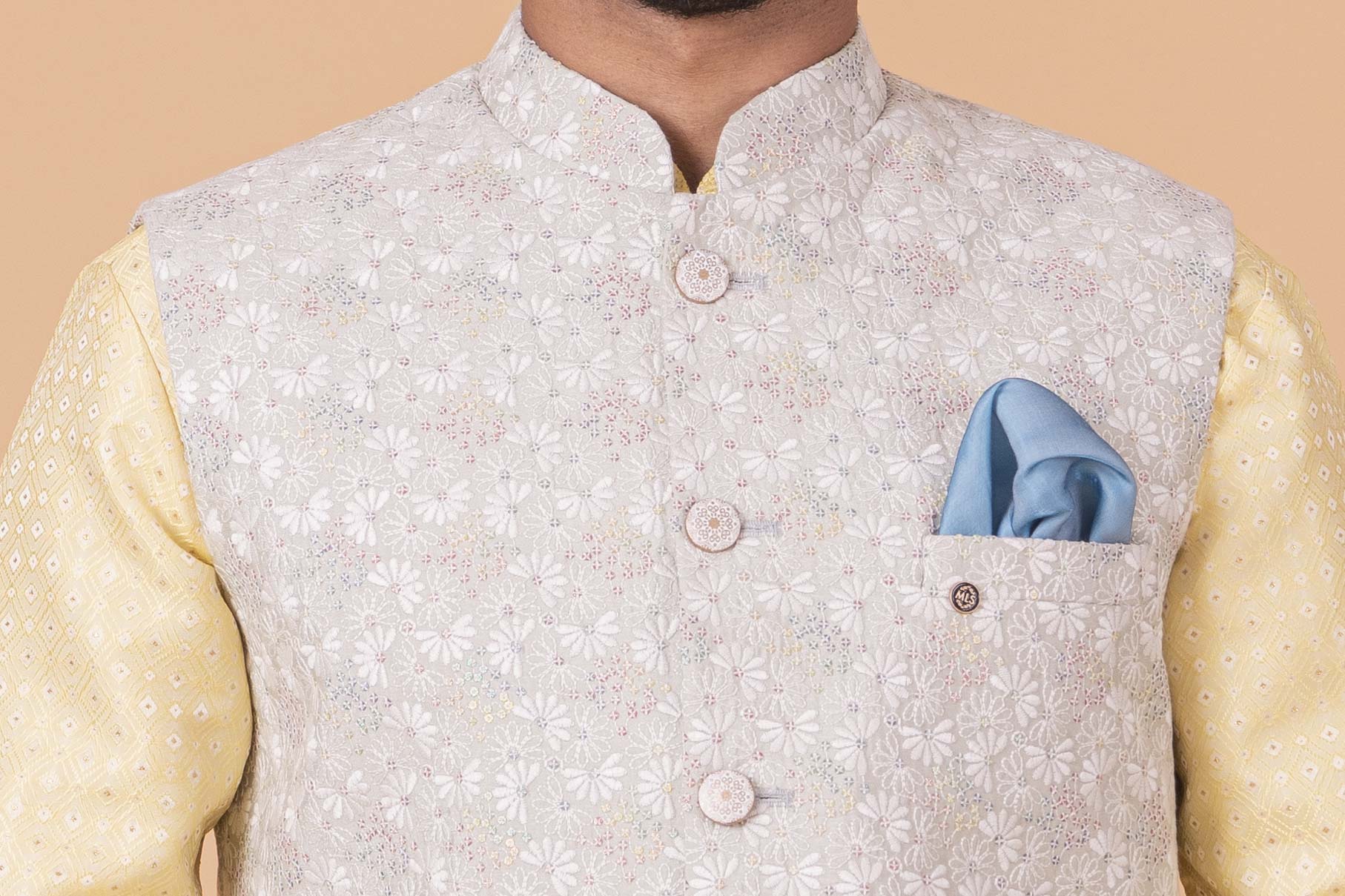 MLS EMBROIDERED JAWAHAR JACKET