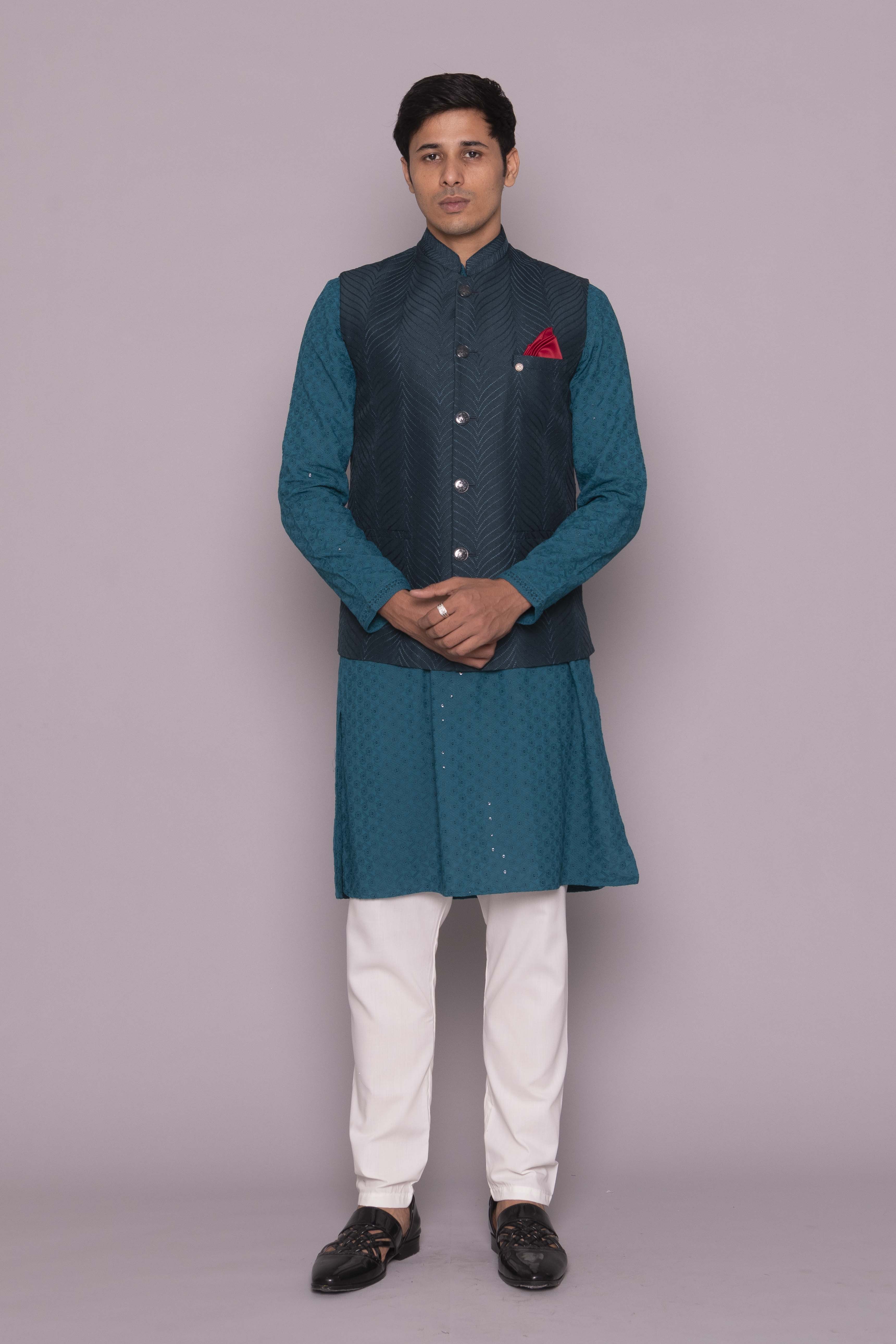 MLS EMBROIDERED JAWAHAR JACKET