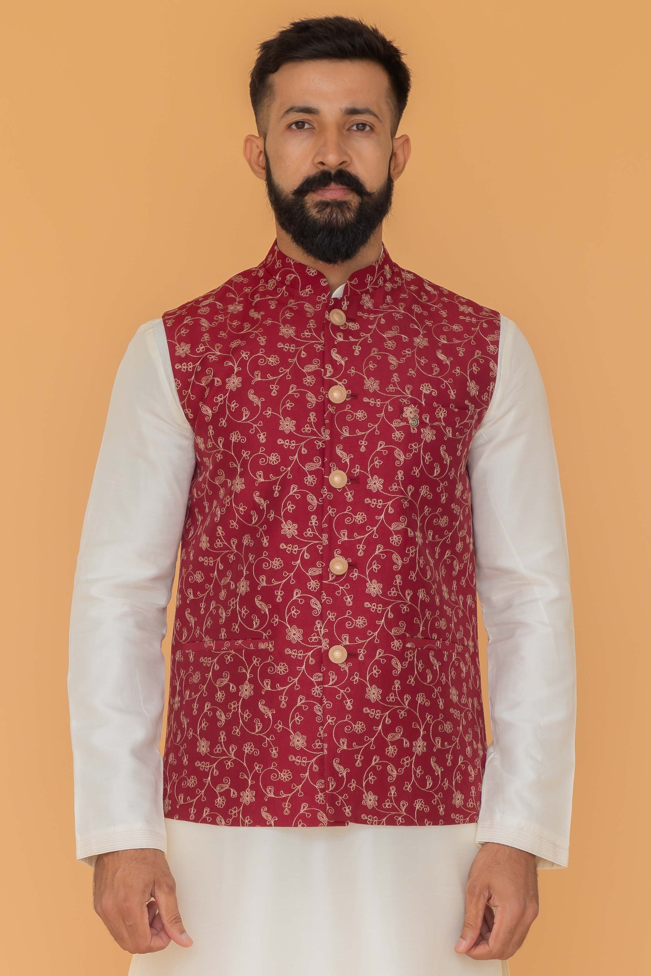 MLS EMBROIDERED JAWAHAR JACKET