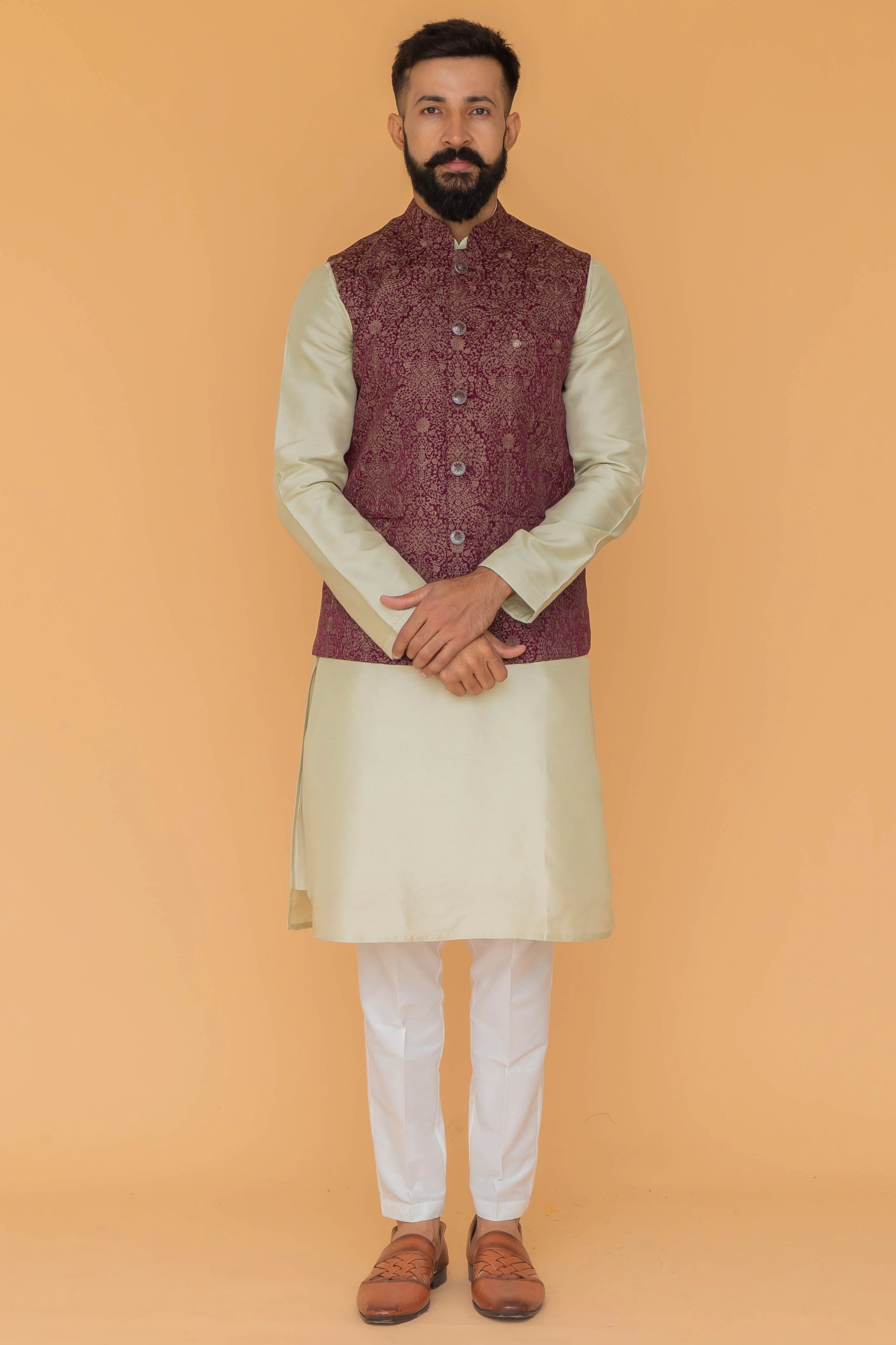 MLS EMBROIDERED JAWAHAR JACKET