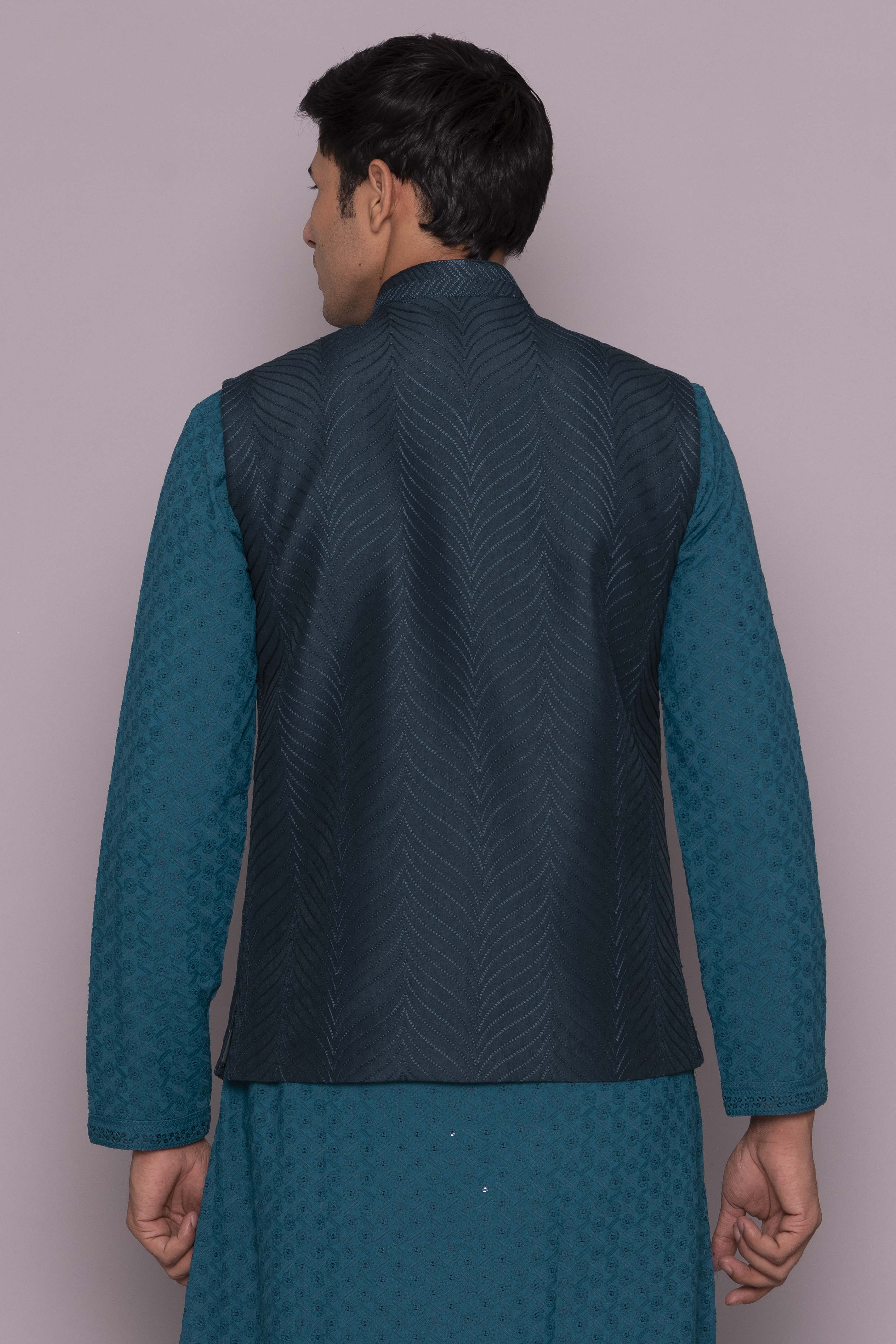 MLS EMBROIDERED JAWAHAR JACKET