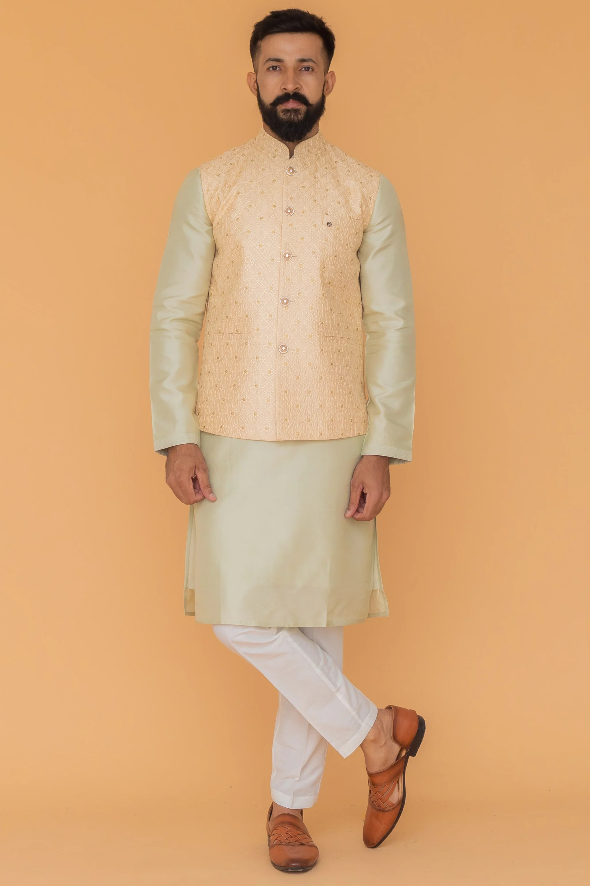 MLS EMBROIDERED JAWAHAR JACKET