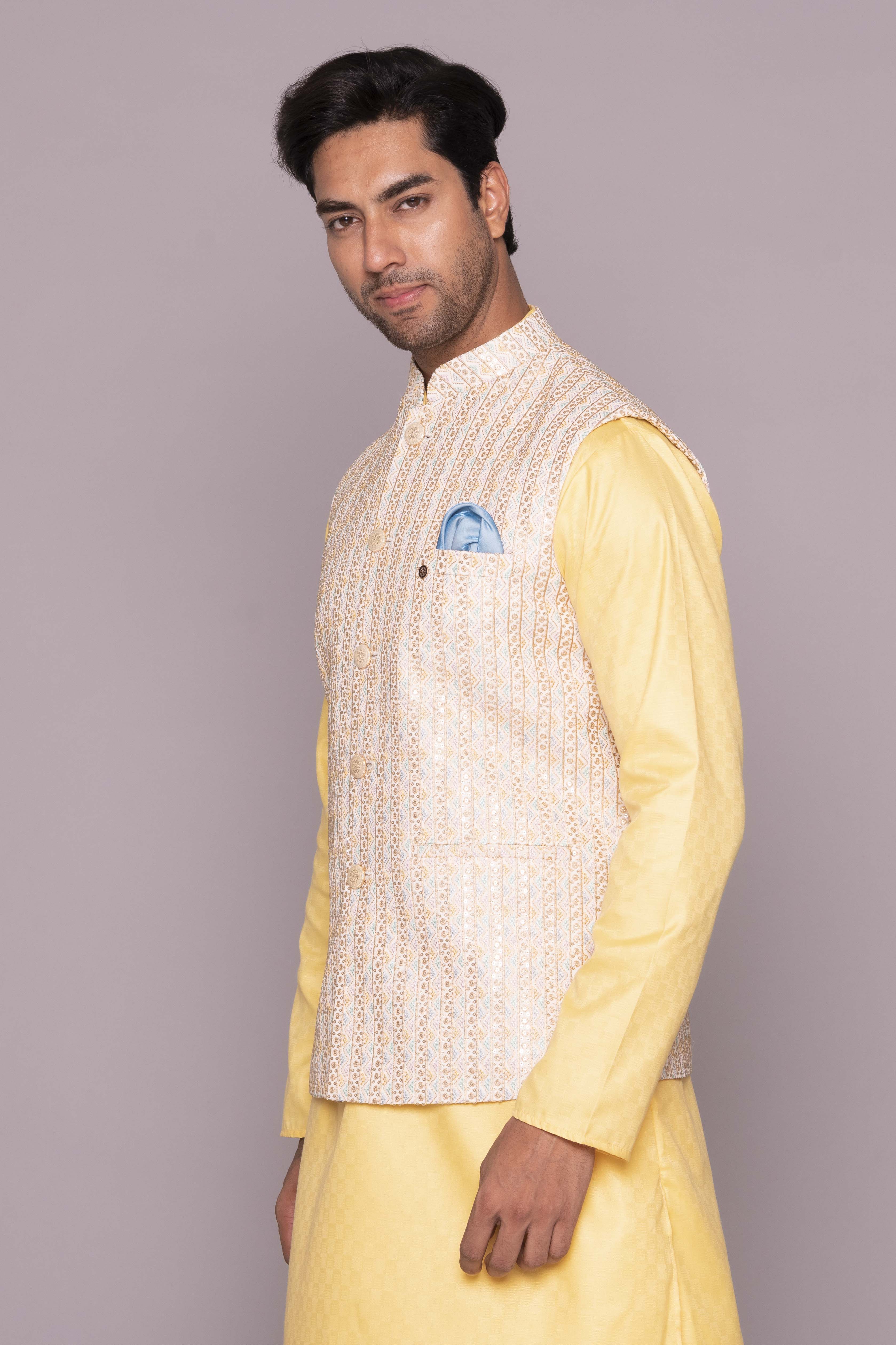 MLS EMBROIDERED JAWAHAR JACKET