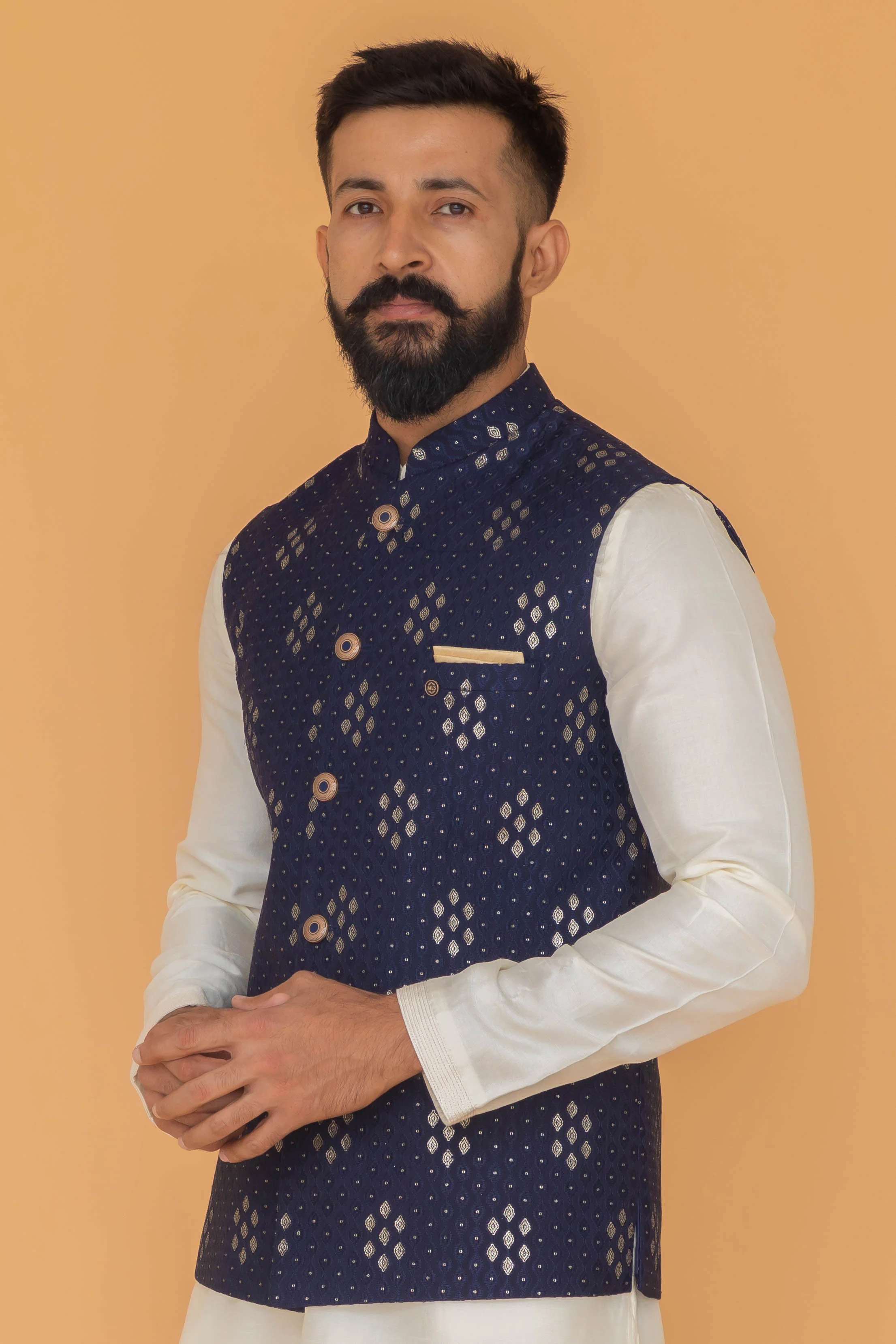 MLS EMBROIDERED JAWAHAR JACKET