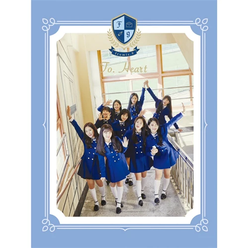 Fromis 9 To Heart Album Blue Version