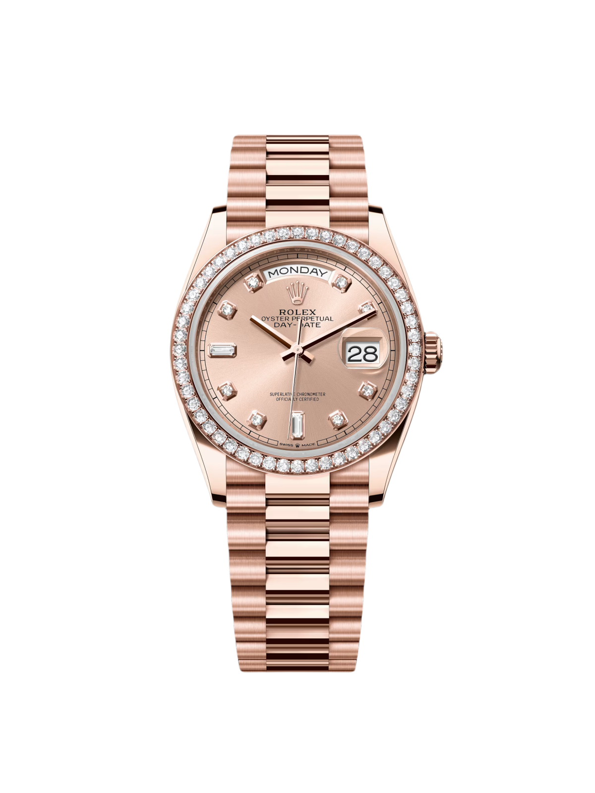 【Super Clone】ROLEX  Day-Date M128345RBR-0009 36mm