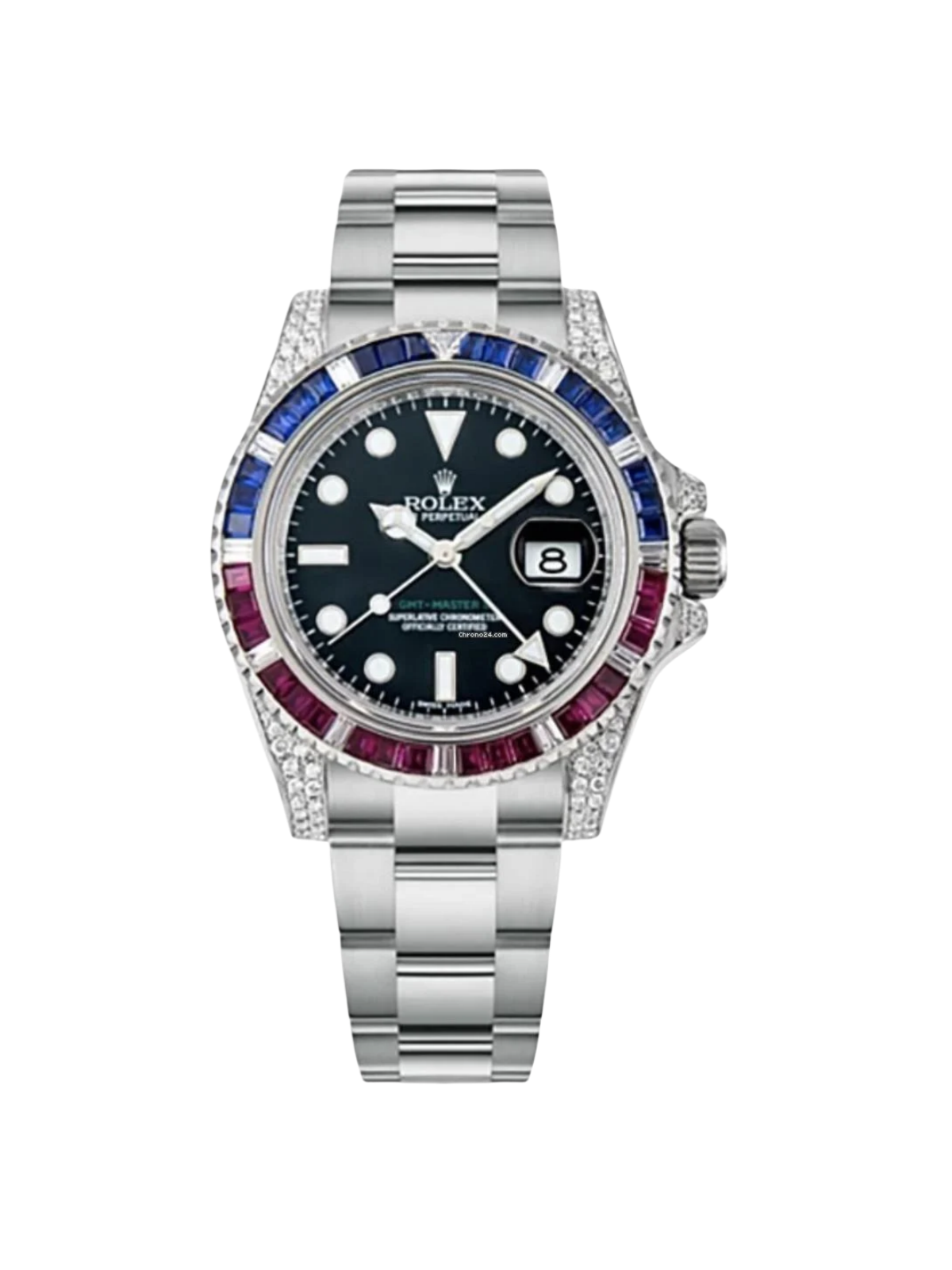 【Super Clone】Rolex GMT Master II 40mm 116759SANR/SARU