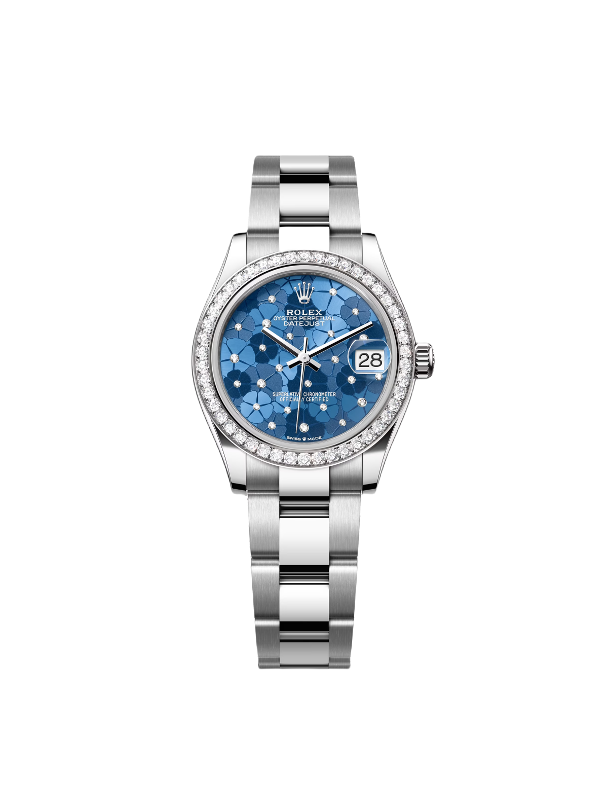 【Super Clone】RLX Datejust m278384RBR-0039/0040 Azzurro Blue 31mm Dial Oyster Watch