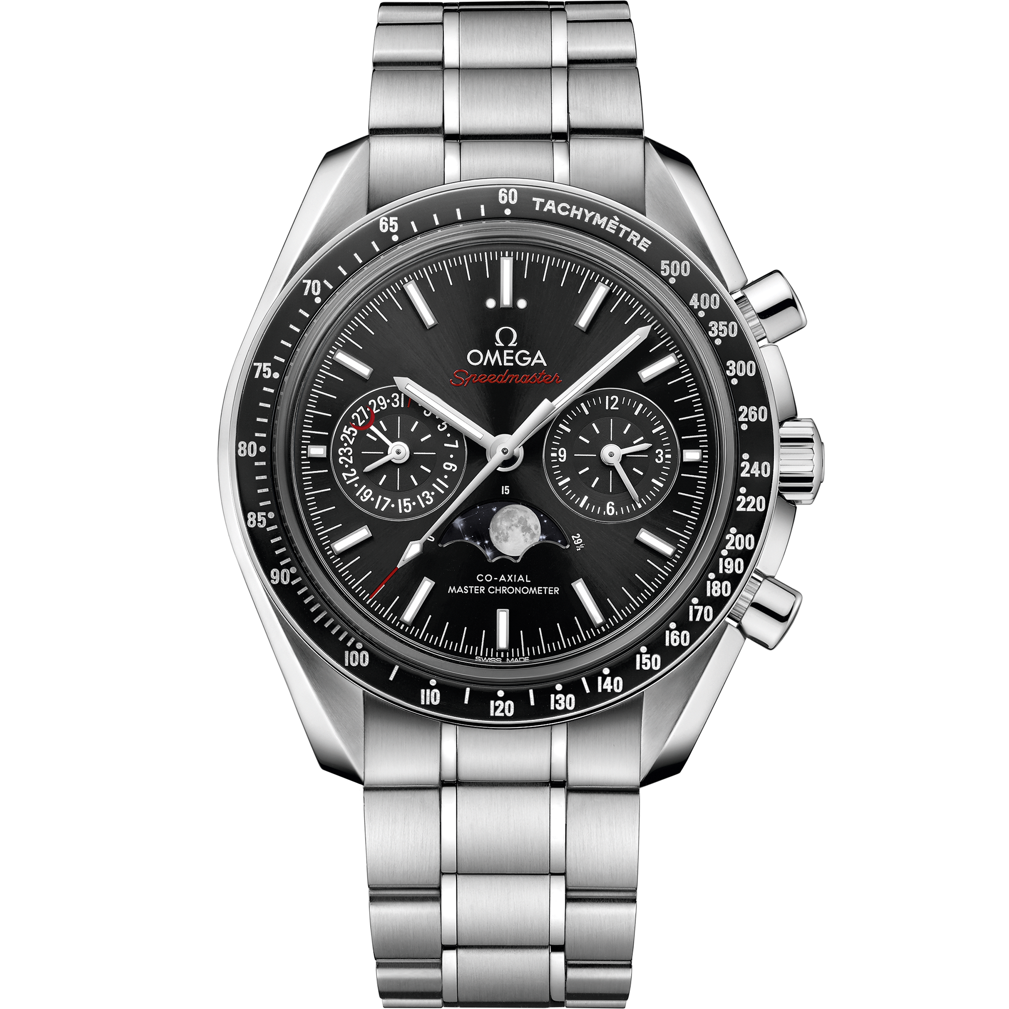 Speedmaster MoonPhase 44.25 mm Stainless steel Stainless steel