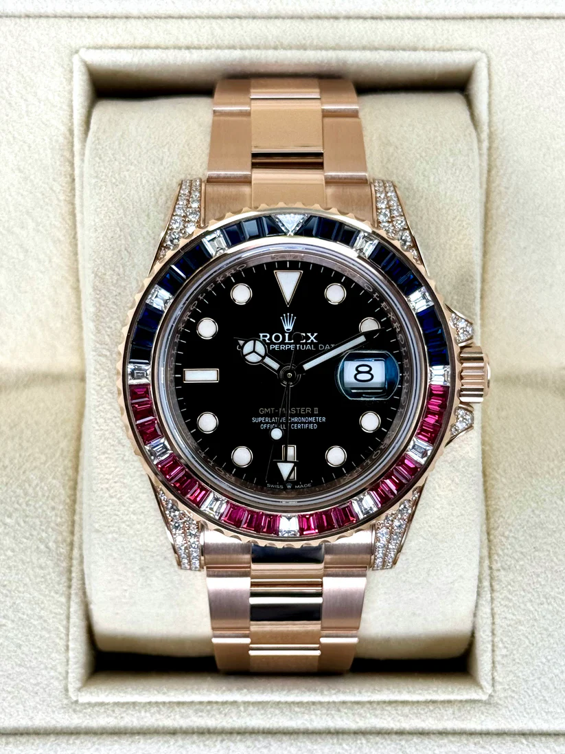 【Super Clone】ROLEX GMT-Master II 40mm 126755SARU