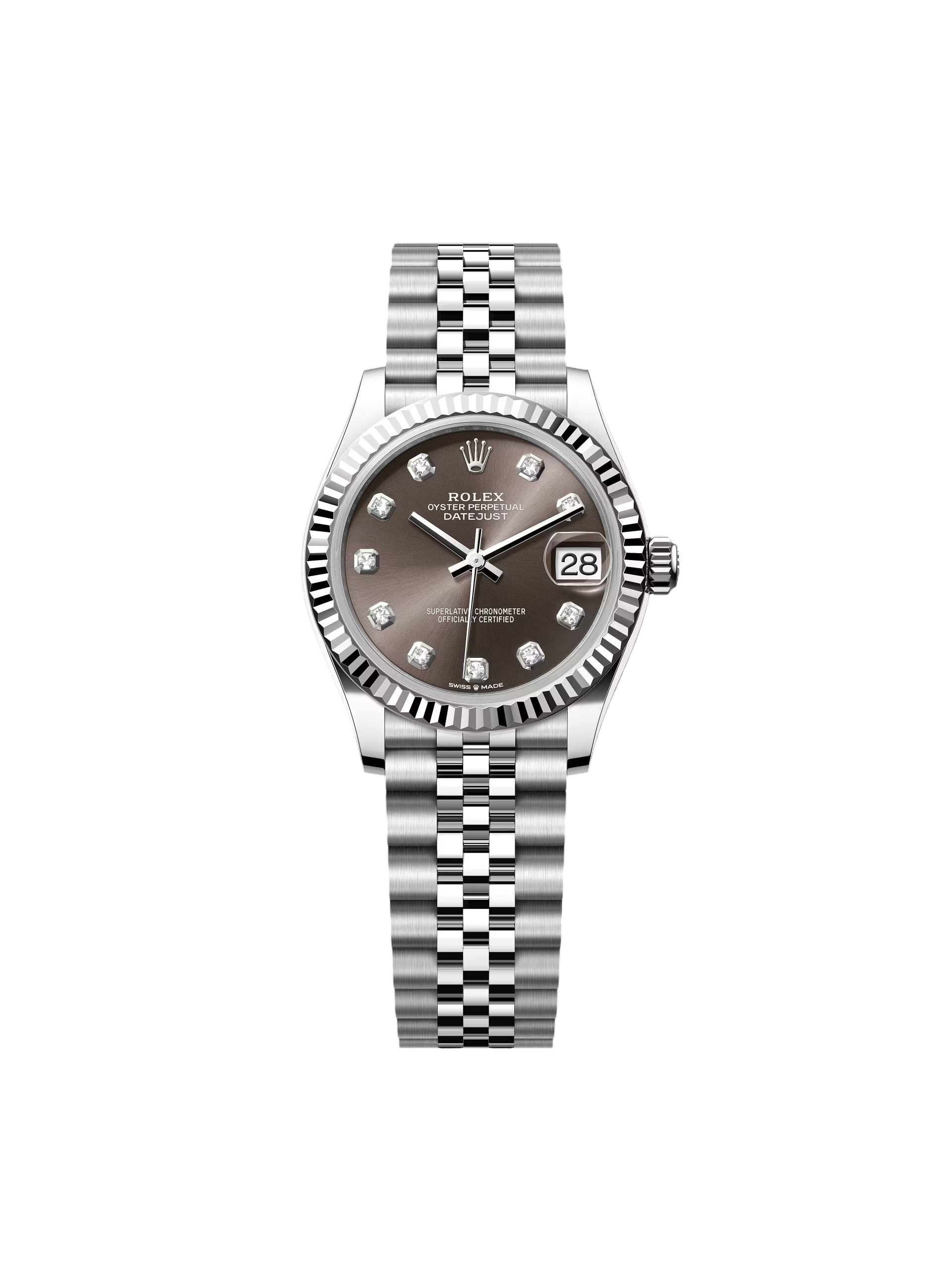 【Super Clone】ROLEX Datejust m278274-0007/0008 Dark Grey 31mm Dial Oyster Watch