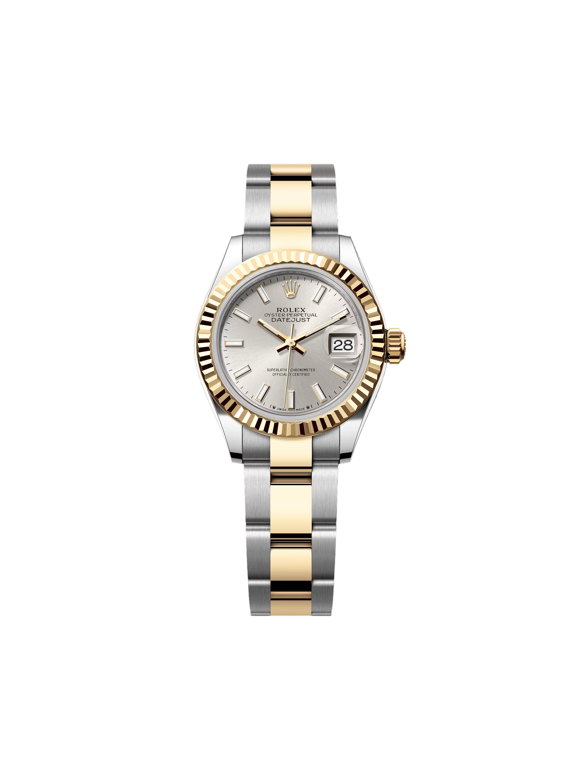 【Super Clone】ROLEX Lady-Datejust 28mm 279173 Silver Index Dial Oyster Bracelet