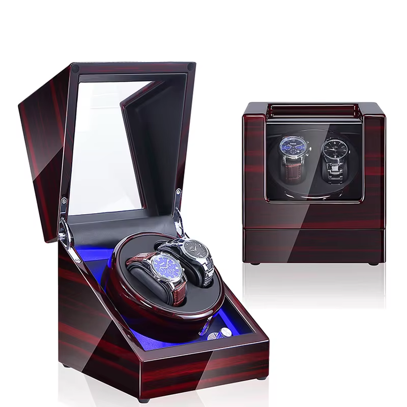 Luxury Automatic Watch Winder with USB Power Supply and Silent Motor