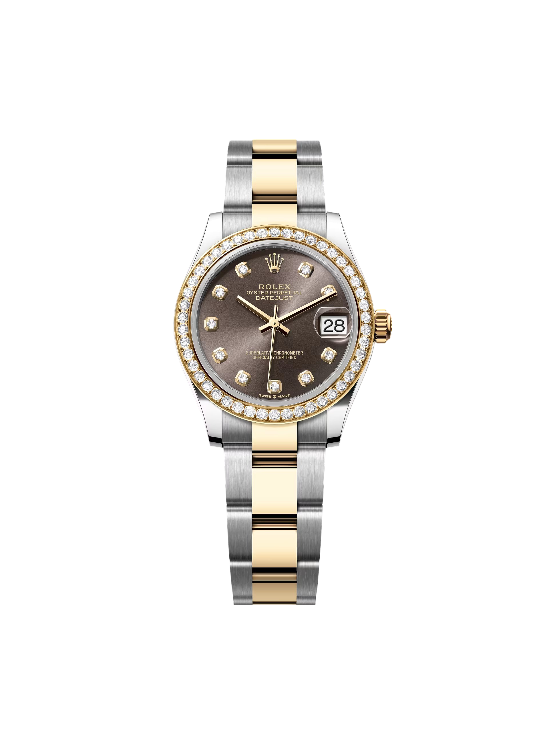 【Super Clone】ROLEX Datejust m278383RBR-0021/0022 31mm Dark Grey Dial Oyster Bracelet