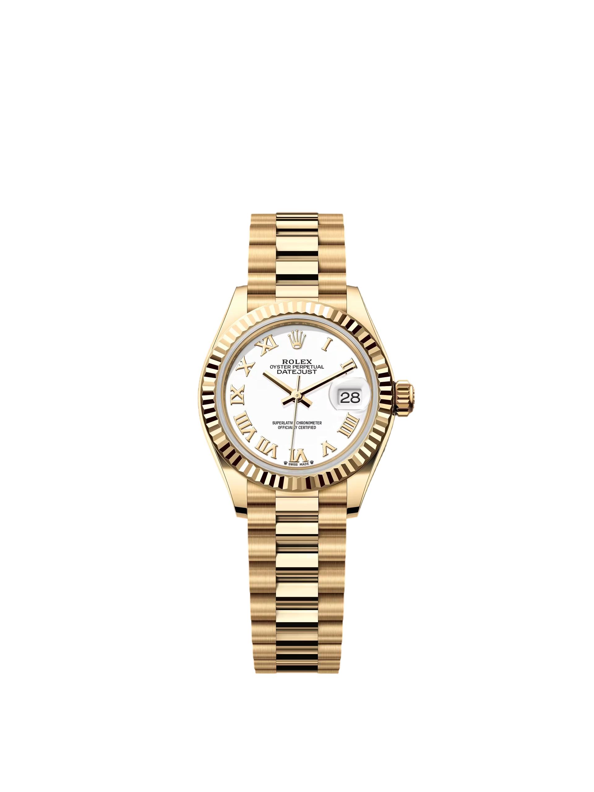 【Super Clone】ROLEX Lady-Datejust 28mm 279178 White Dial