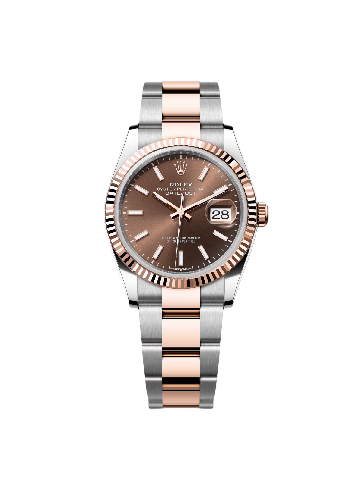 【Super Clone】ROLEX  Datejust 36mm 126231 Chocolate Dial Oyster Bracelet