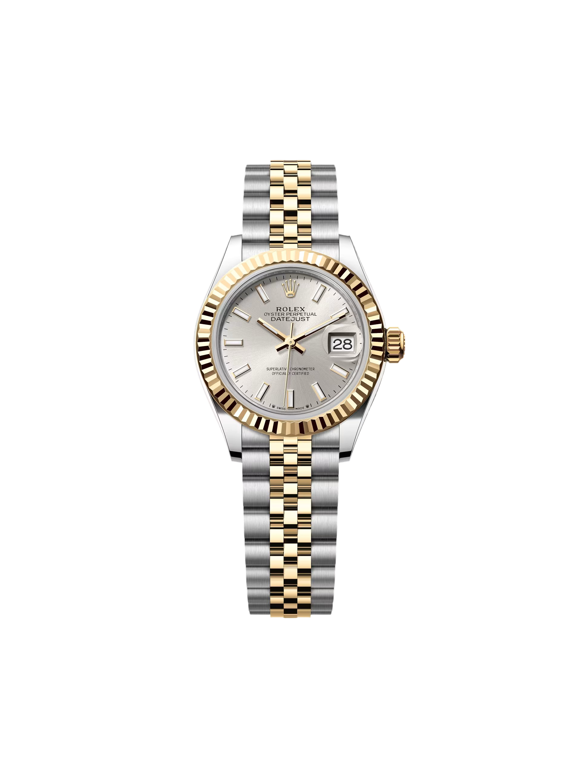 【Super Clone】ROLEX Lady-Datejust 28mm 279173 Silver Index Dial Oyster Bracelet