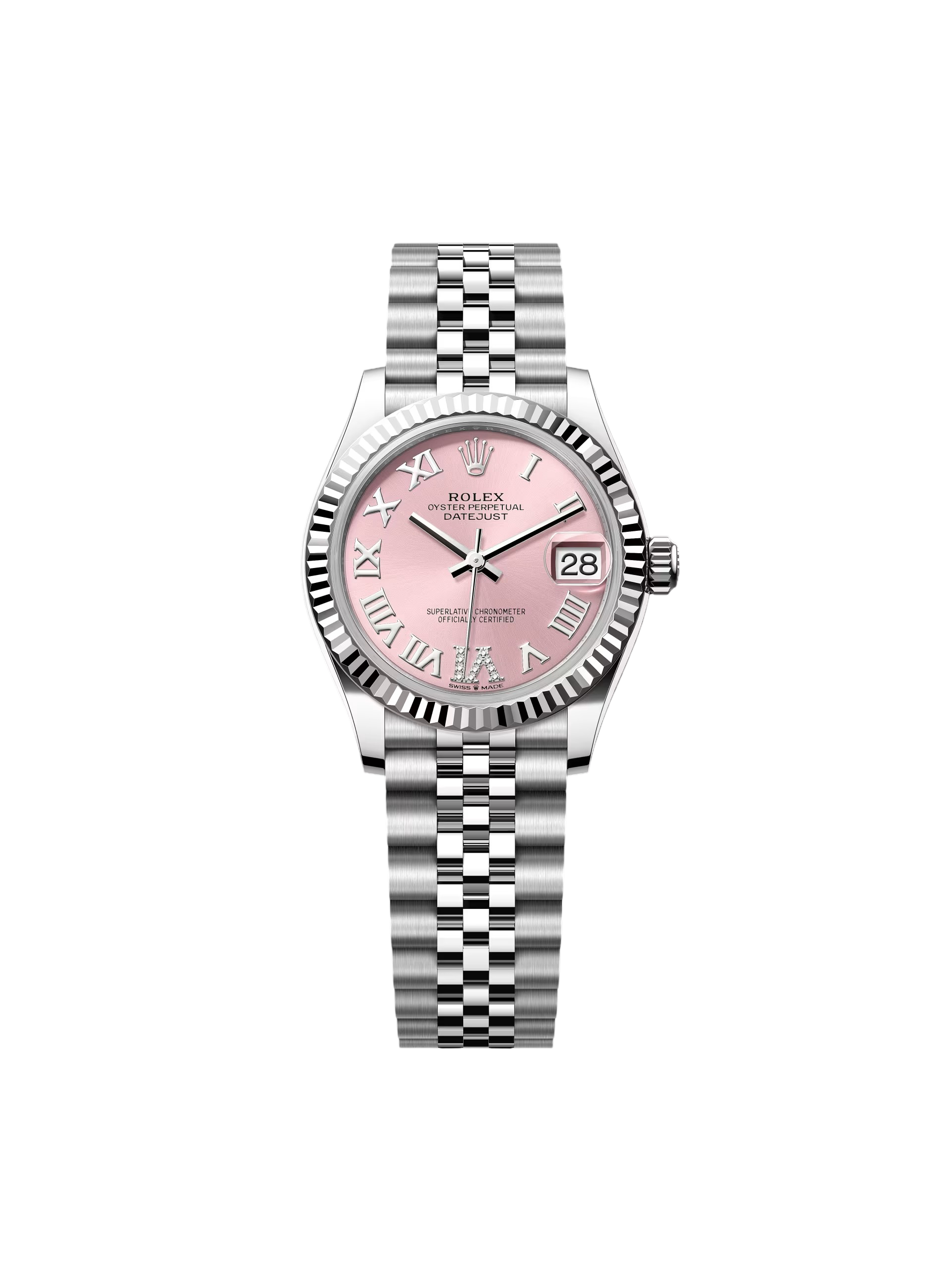 【Super Clone】ROLEX Datejust m278274-0023/0024 Pink 31mm Dial Oyster Watch