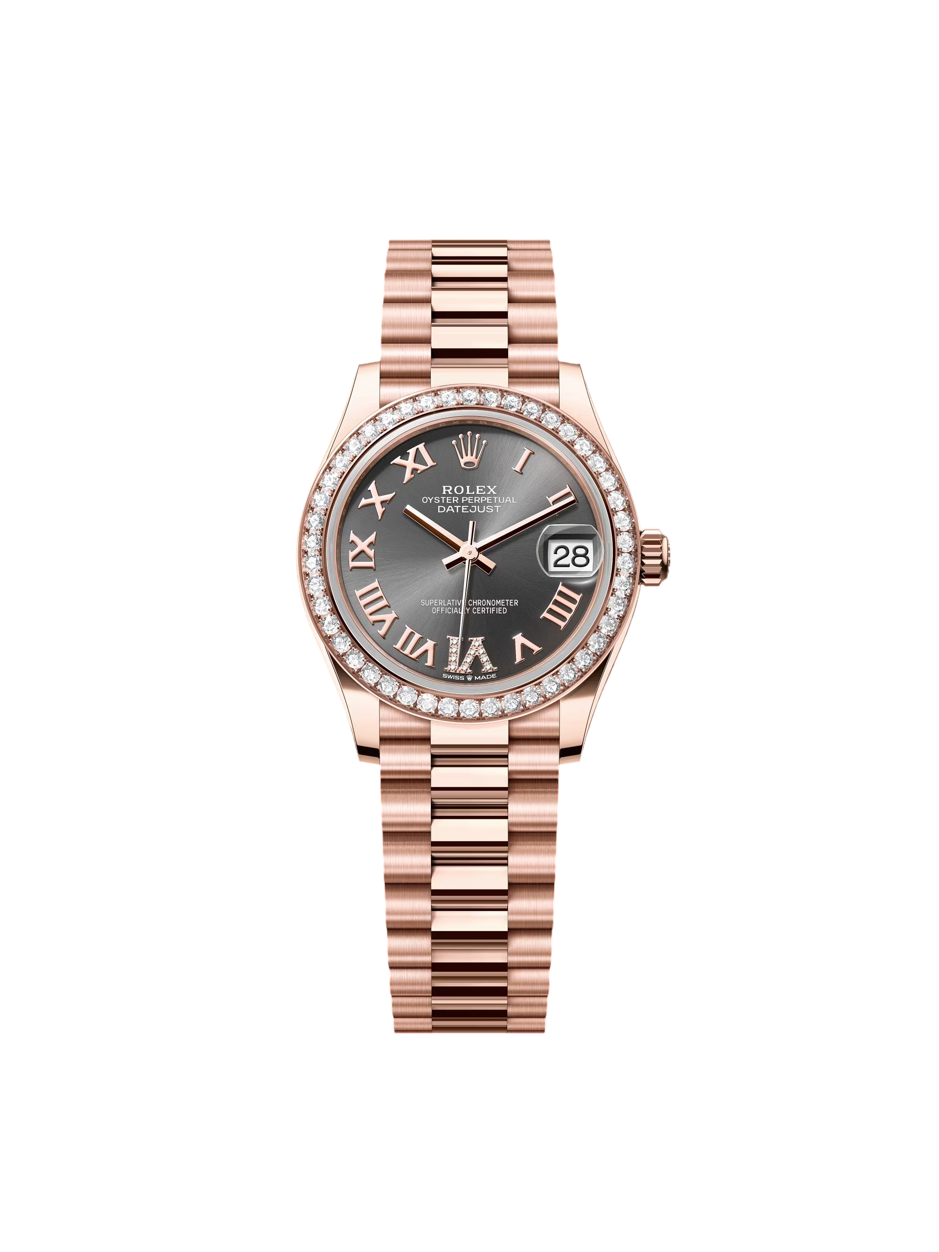 【Super Clone】ROLEX  Datejust m278285RBR-0027 Slate Dial 31mm