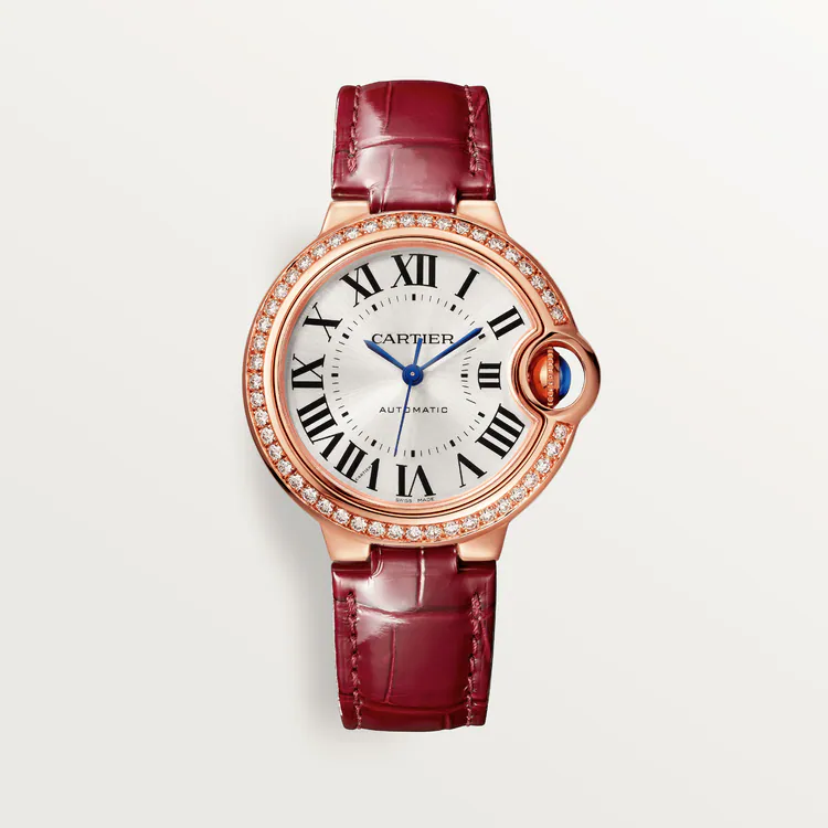 BALLON BLEU Diamond Rose Gold 33mm