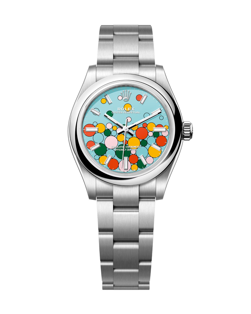 【Super Clone】ROLEX Oyster Perpetual 31mm 277200-0010 Celebration Dial Oyster Bracelet Watch