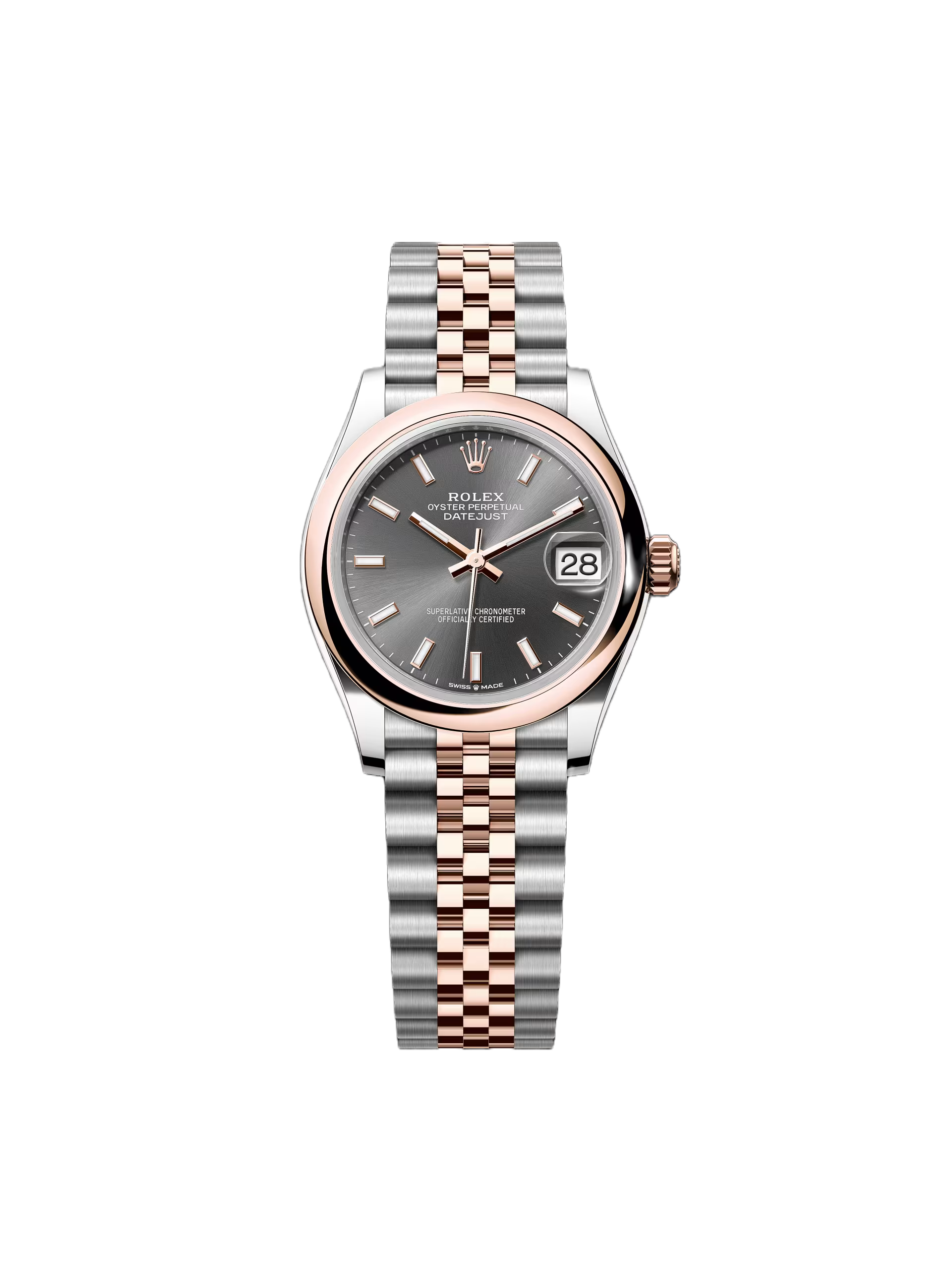 【Super Clone】ROLEX Datejust m278241-0017/0018 Slate 31mm Dial Oyster Bracelet Watch