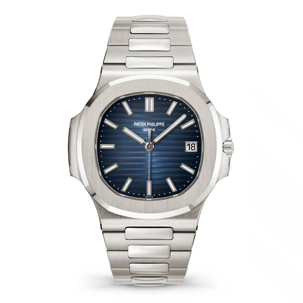 Nautilus 5811/1G Sunburst Blue with Black Gradient Rim Dial 41 mm